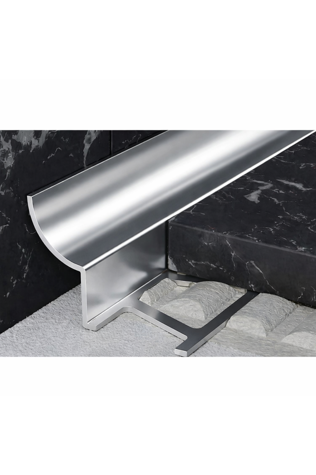 12 MM 304 PASLANMAZ INOX SERAMİK İÇ KÖŞE PROFİLİ AYNA 2,5 M BOY