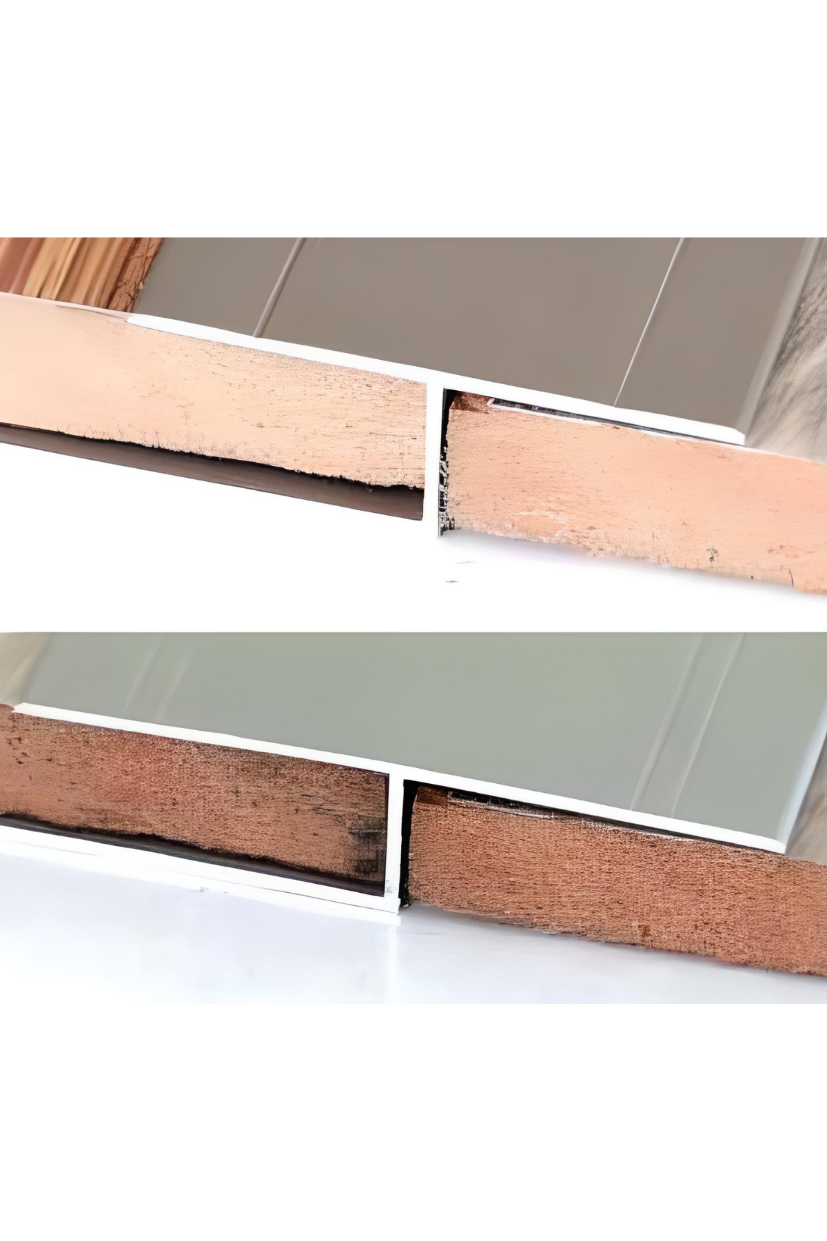 30X8 MM  LAMİNANT PARKE Z PROFİLİ GRİ