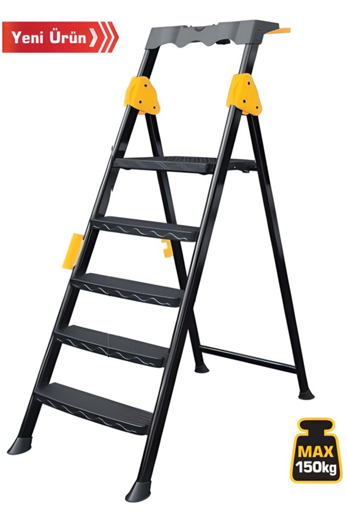 4+1 BASAMAKLI METAL MERDİVEN (PROSTEP)