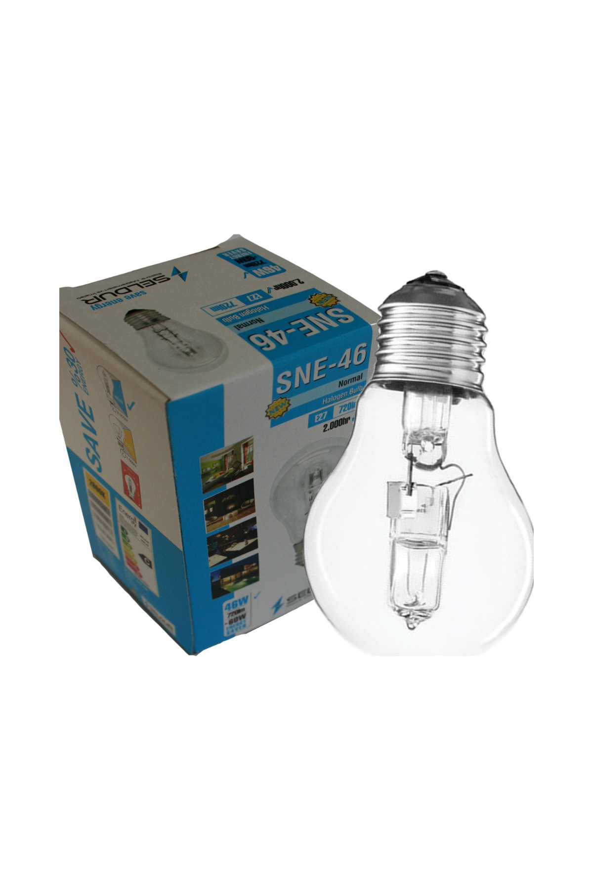 46W HALOJEN AMPUL