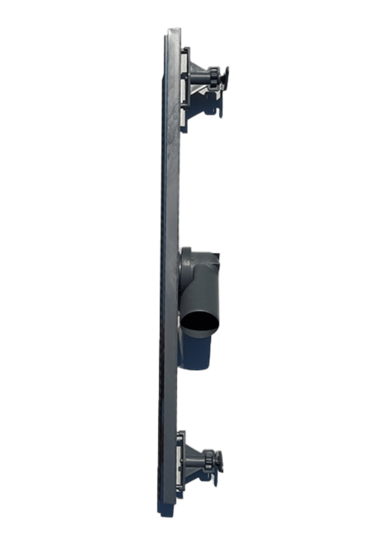 50 CM TEK PARÇA ETEKSİZ PLASTİK GÖVDE,PASLANMAZ IZGARA YANDAN Q50