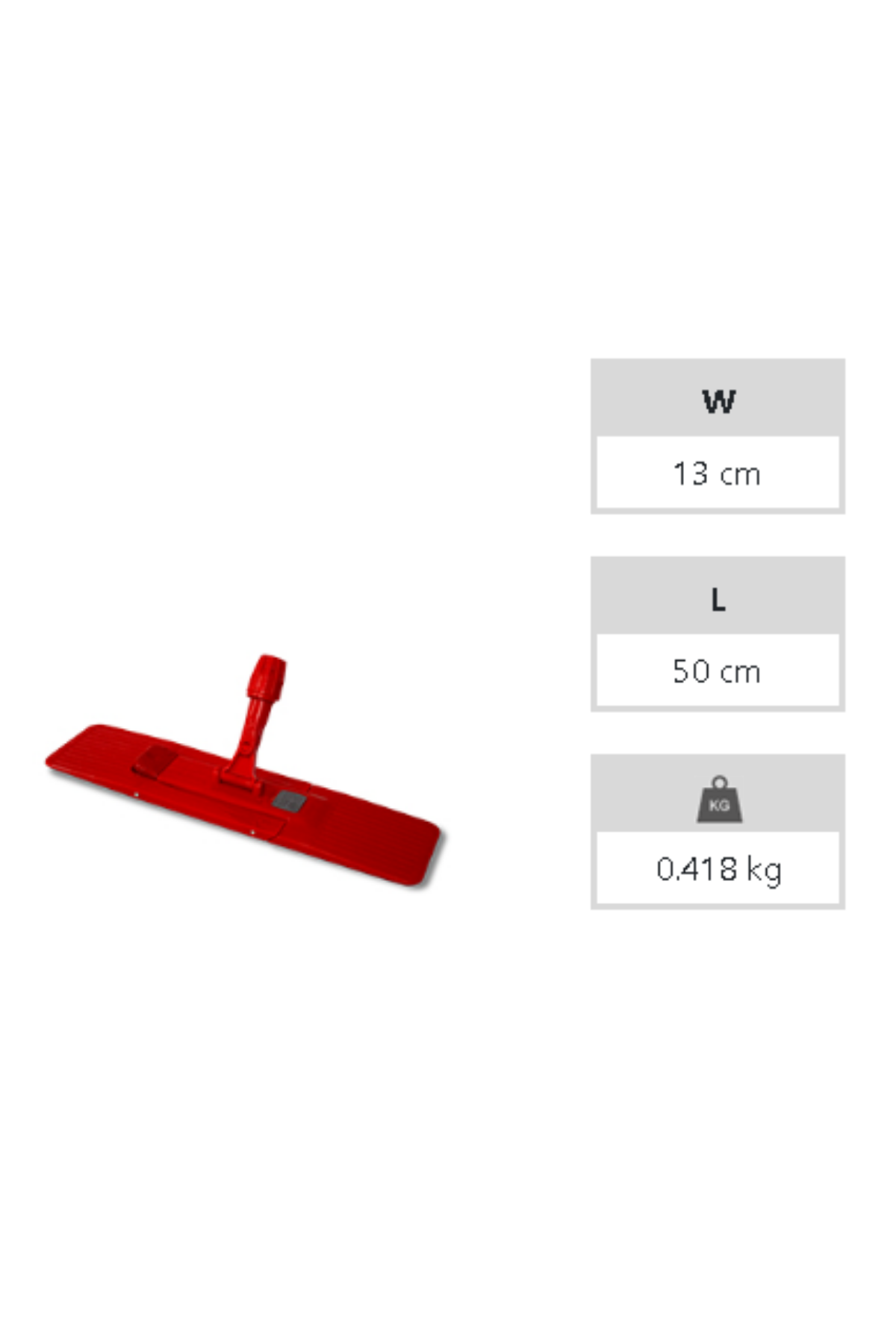 A FORM 50 CM.NEMLİ MOP APARATI ORJİNAL KIRMIZI*20