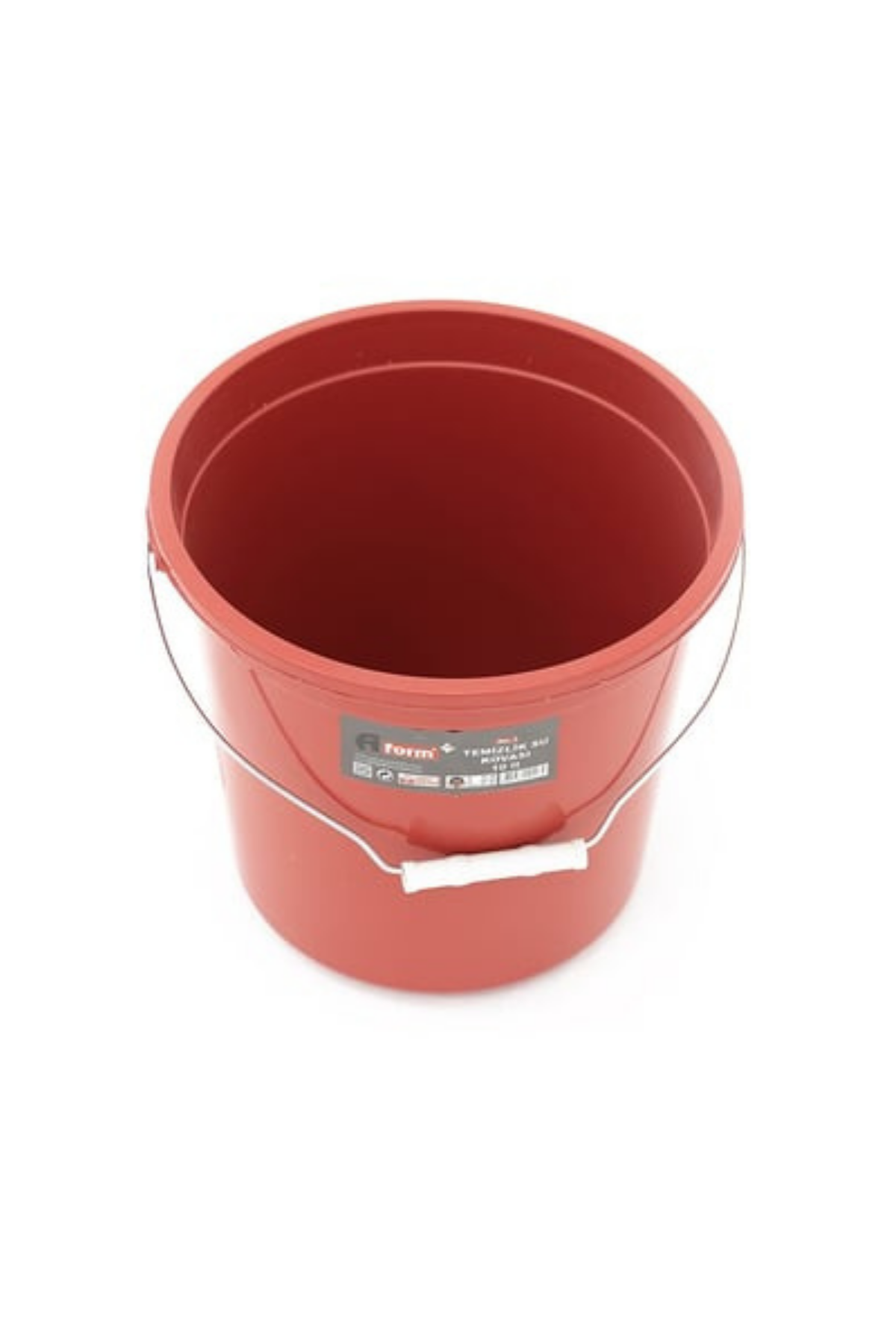 A FORM TEMİZLİK KOVASI 10 LT.KIRMIZI