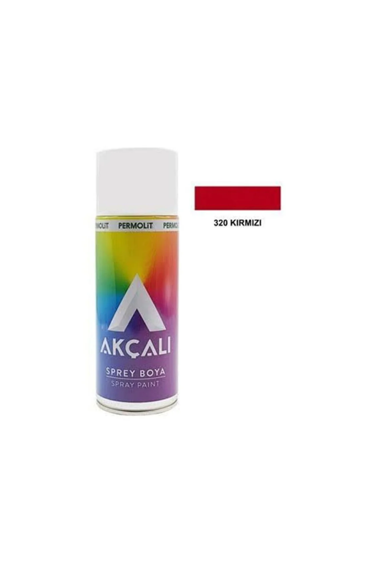 AKÇALI SPREY BOYA KIRMIZI 400 ML