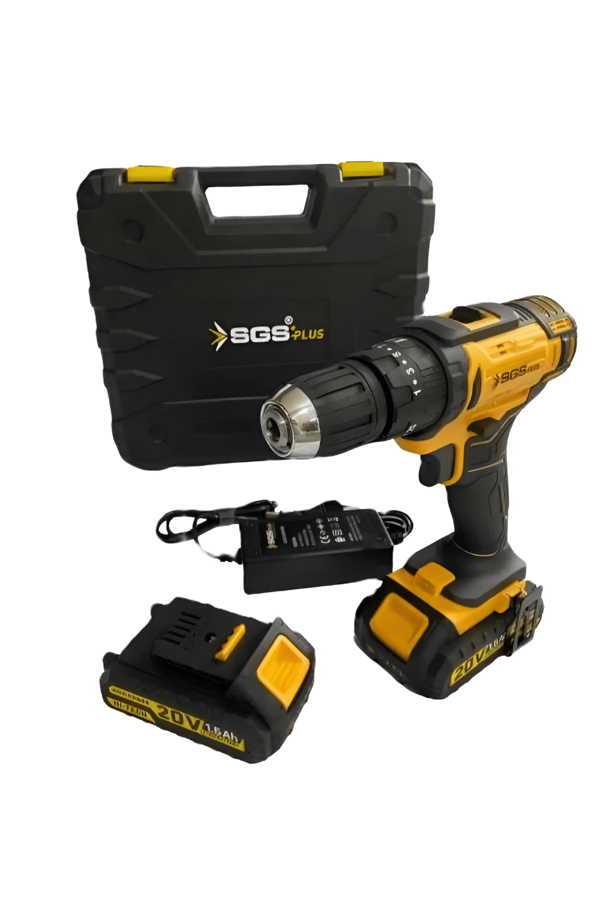 AKÜLÜ DARBELİ MATKAP SETİ 20 VOLT 1,5 A