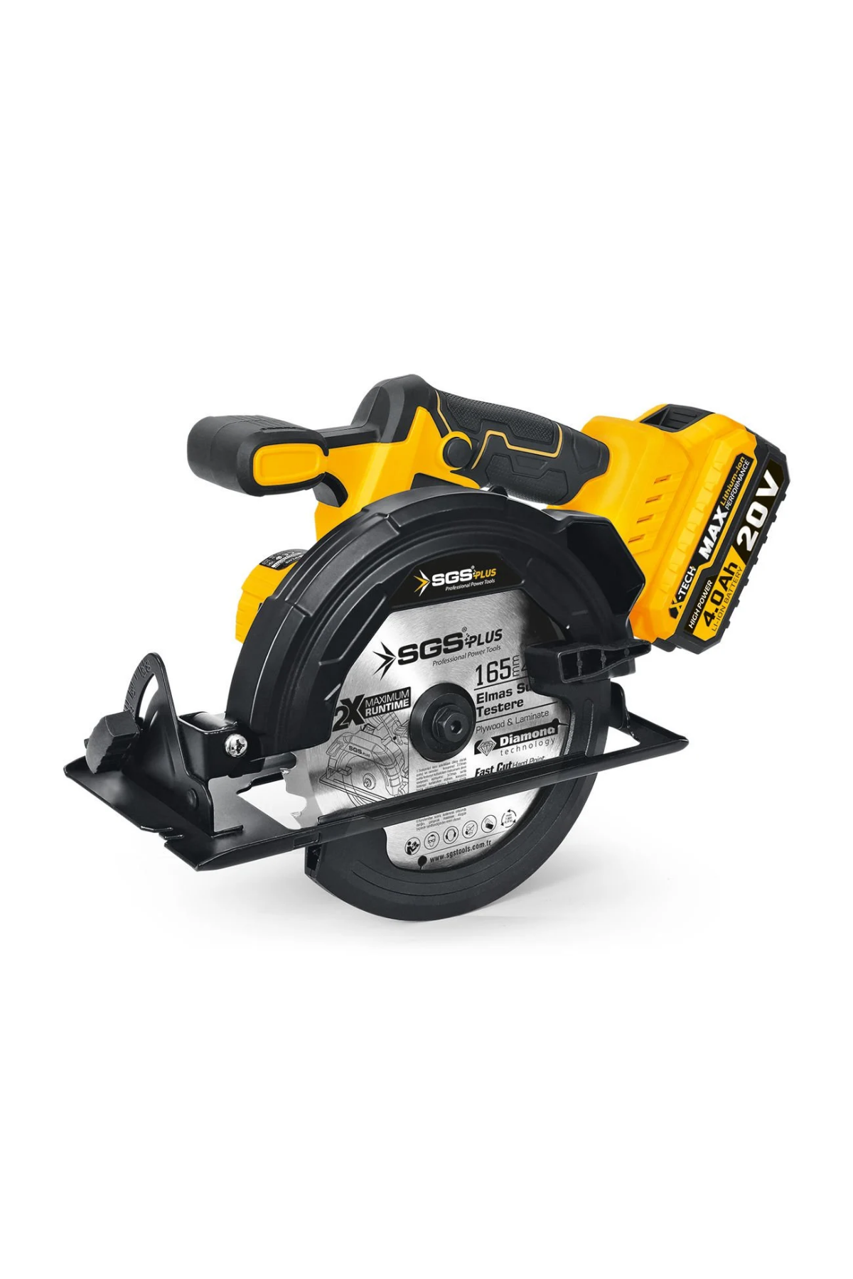 AKÜLÜ SUNTA KESME MAKİNESİ SETİ 165 MM 1*4.0 AH (KÖMÜRSÜZ MOTOR )