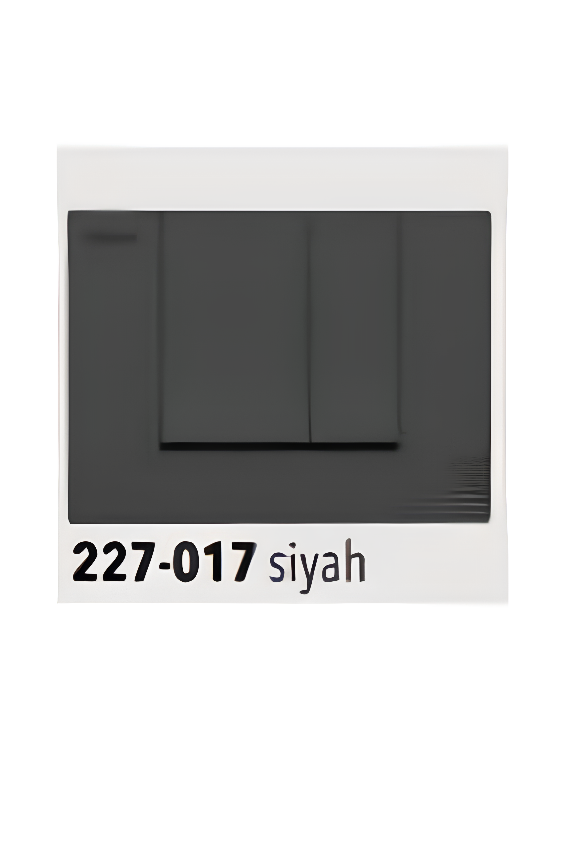 ALİNDA MAT SİYAH KUMANDA PANELİ