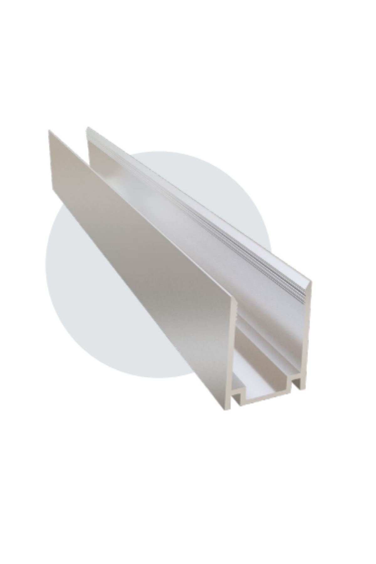 ALÜMİNYUM NEON LED KANAL PROFİLİ (11X15  CM & BOY=3 METRE)