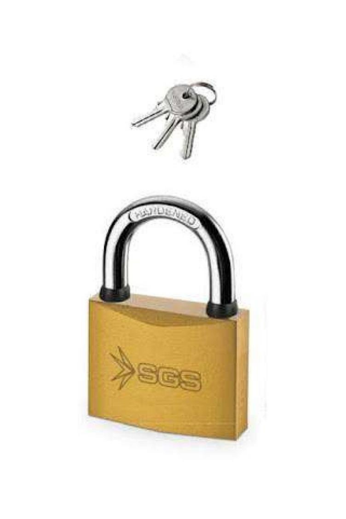 ASMA KİLİT SARI BOYALI 32 MM