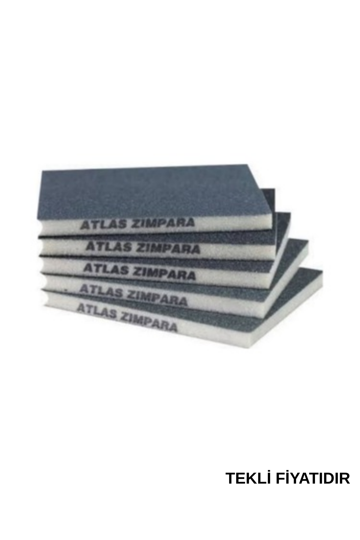 ATLAS SÜNGER ZIMPARA İNCE (98X123X10 MM) 60 KUM