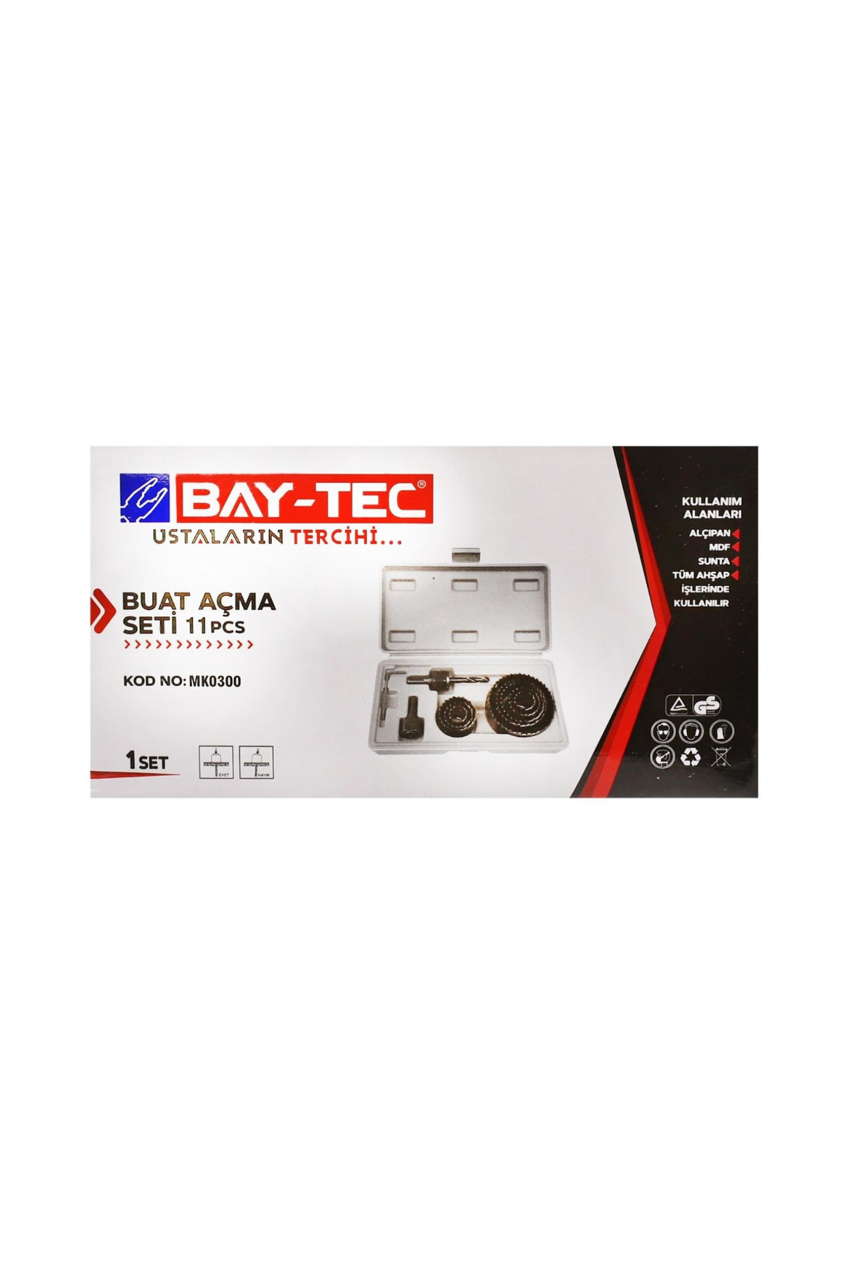 BAY-TEC AÇMA SETİ  11li Set