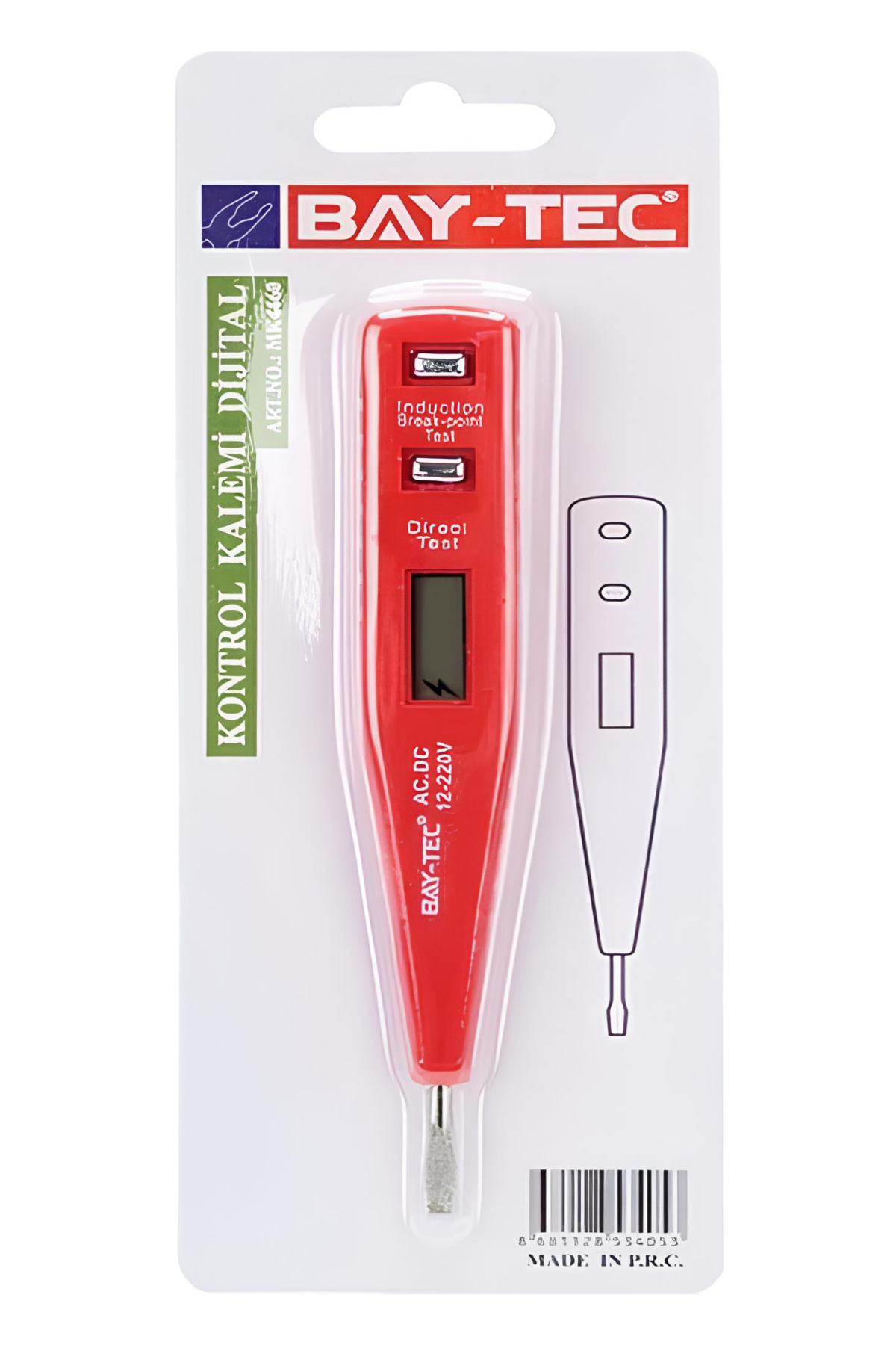 BAY-TEC KONTROL KALEMİ DİJİTAL