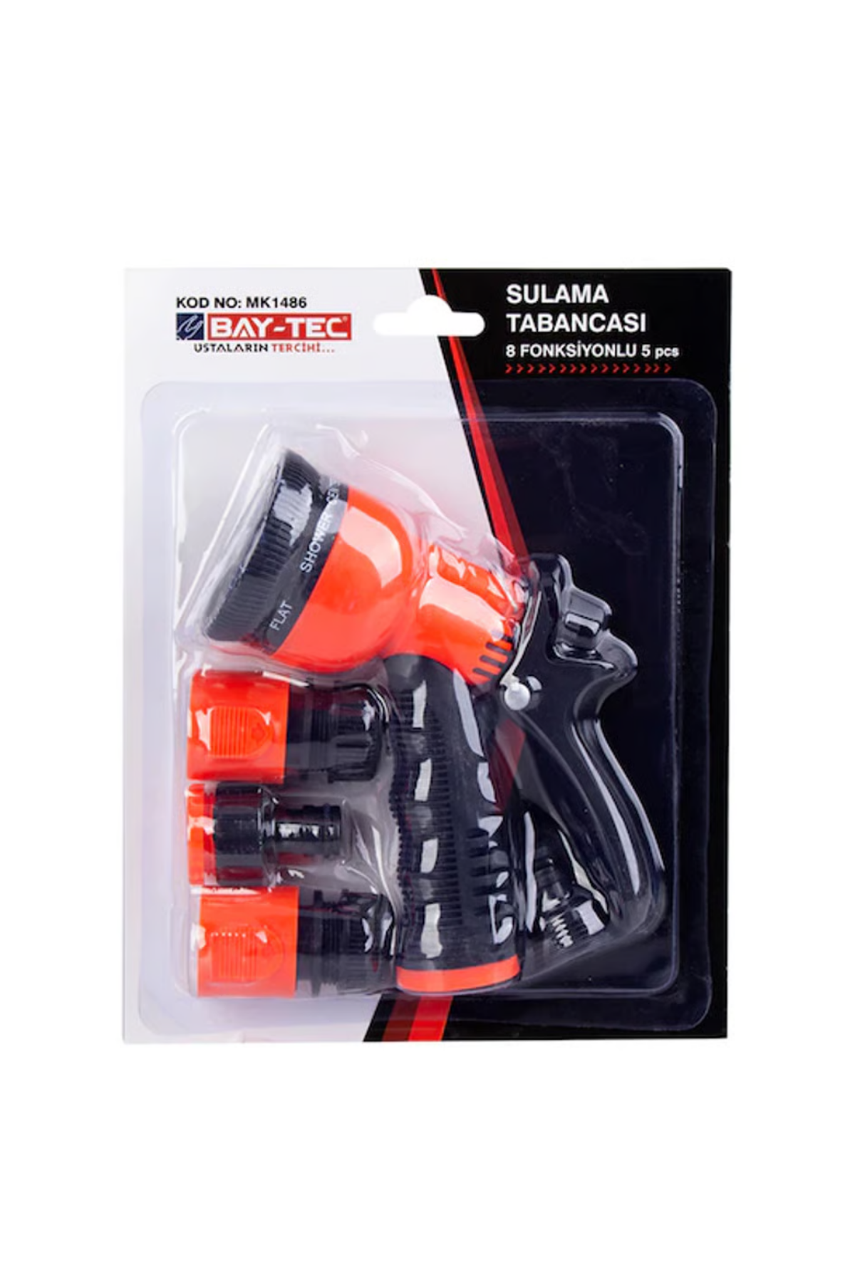 BAY-TEC SULAMA TABANCASI 8 FONKS.  5li Set