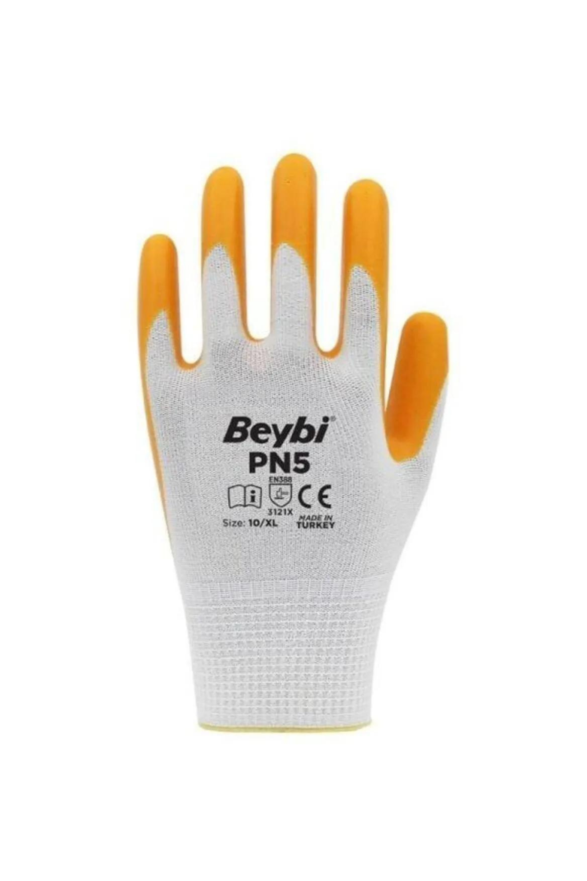 BEYBİ ELDİVEN NİTRİL BEYAZ SARI PN-5 NO:9 L