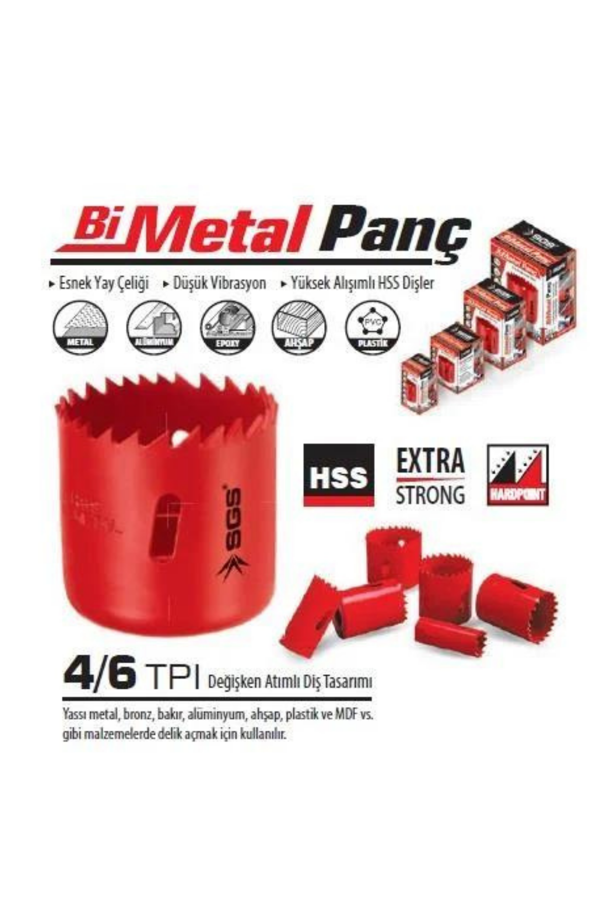 Bİ-METAL PANÇ (64 MM)