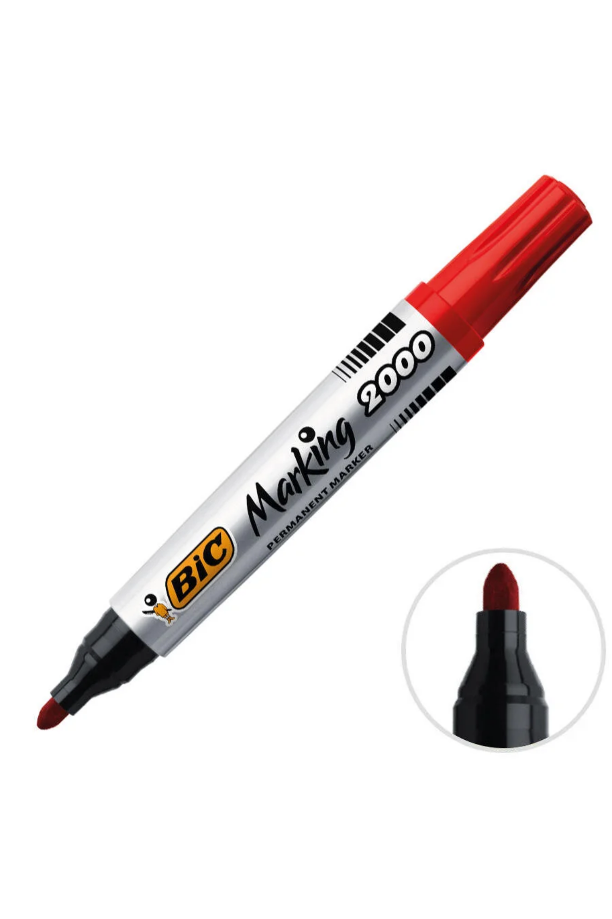 BİC MARKER 2000 YUVARLAK UÇ KIRMIZI