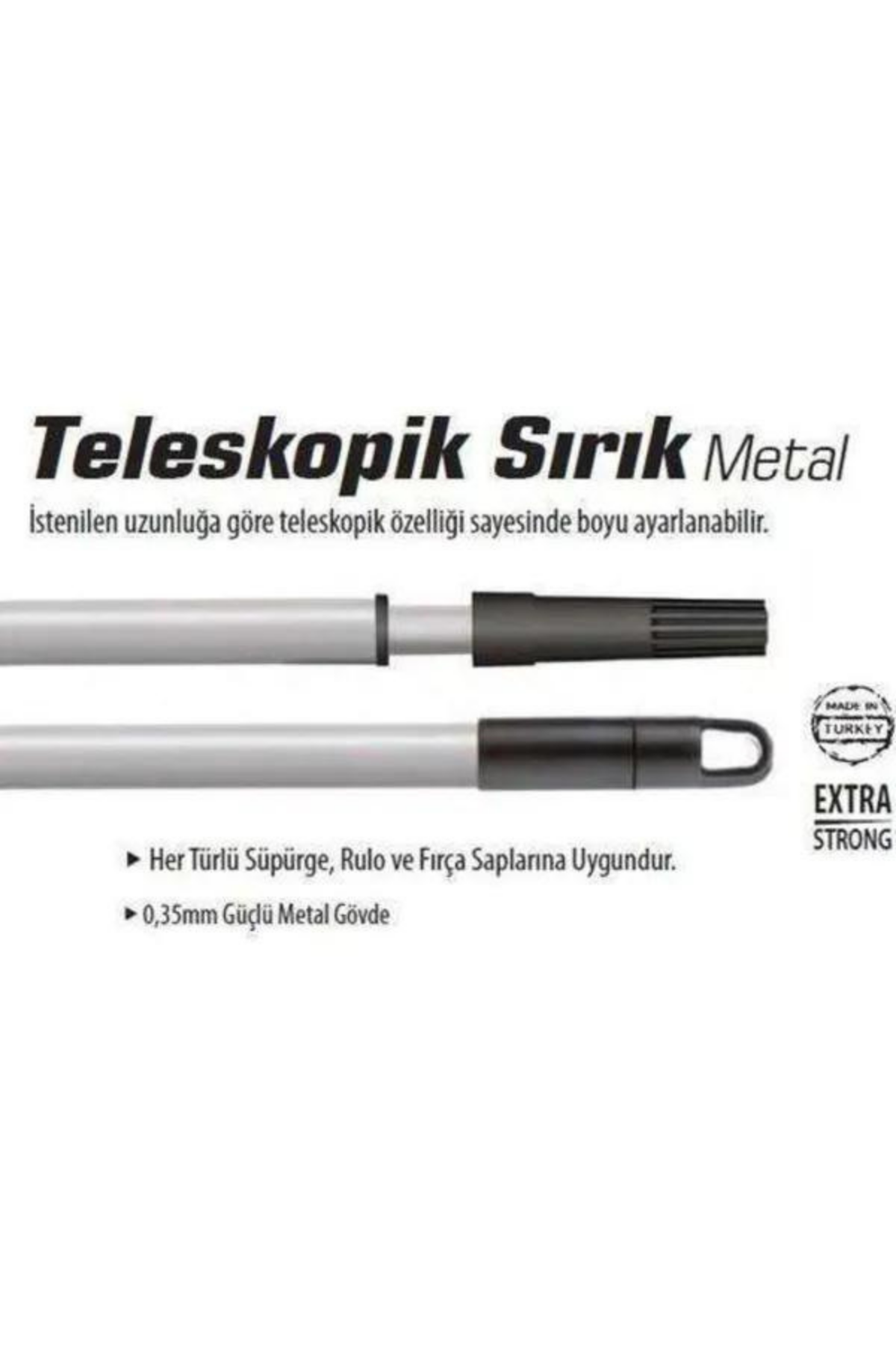 SGS ÇELİK UZATMALI SIRIK 2 METRE 2 KADEMELİ