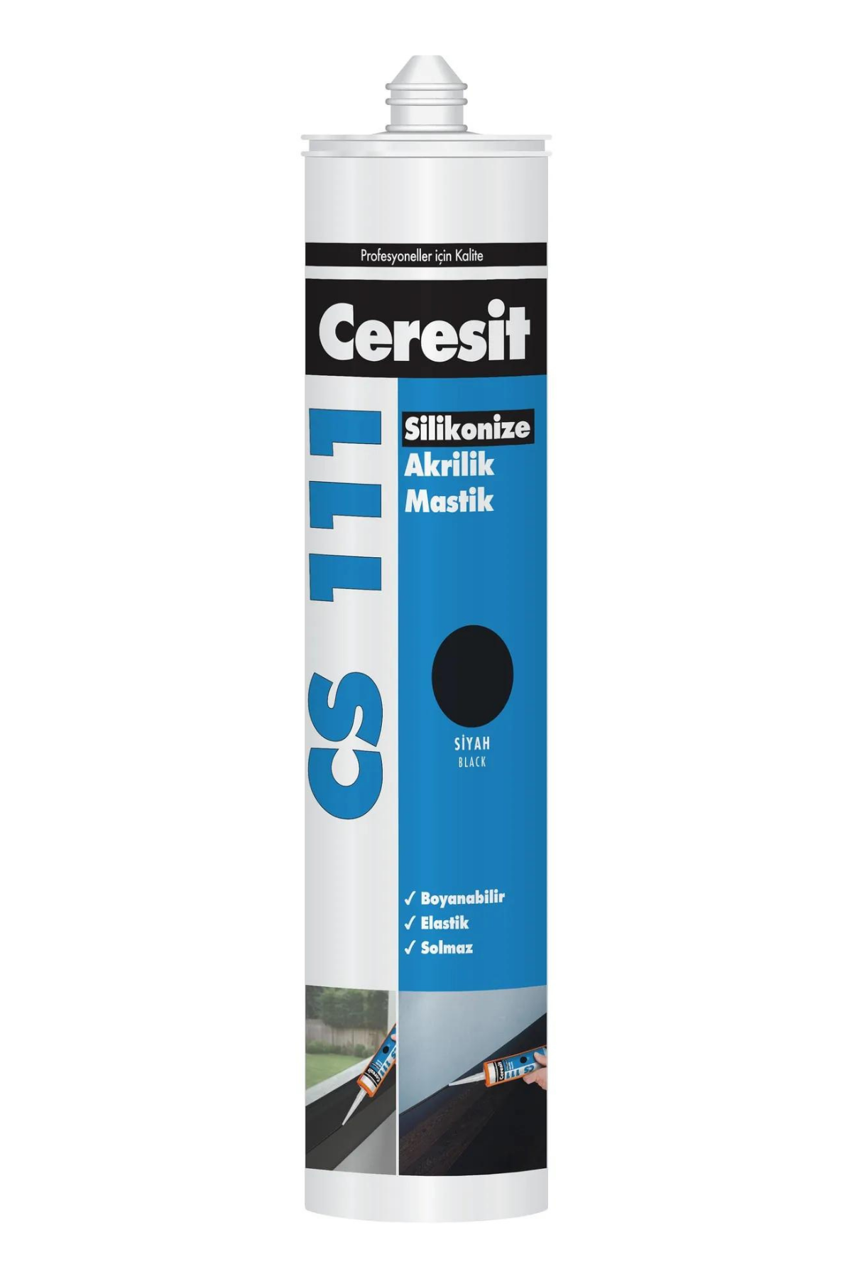 CERESIT CS 111 AKRİLİK MASTİK BEYAZ 240 ML