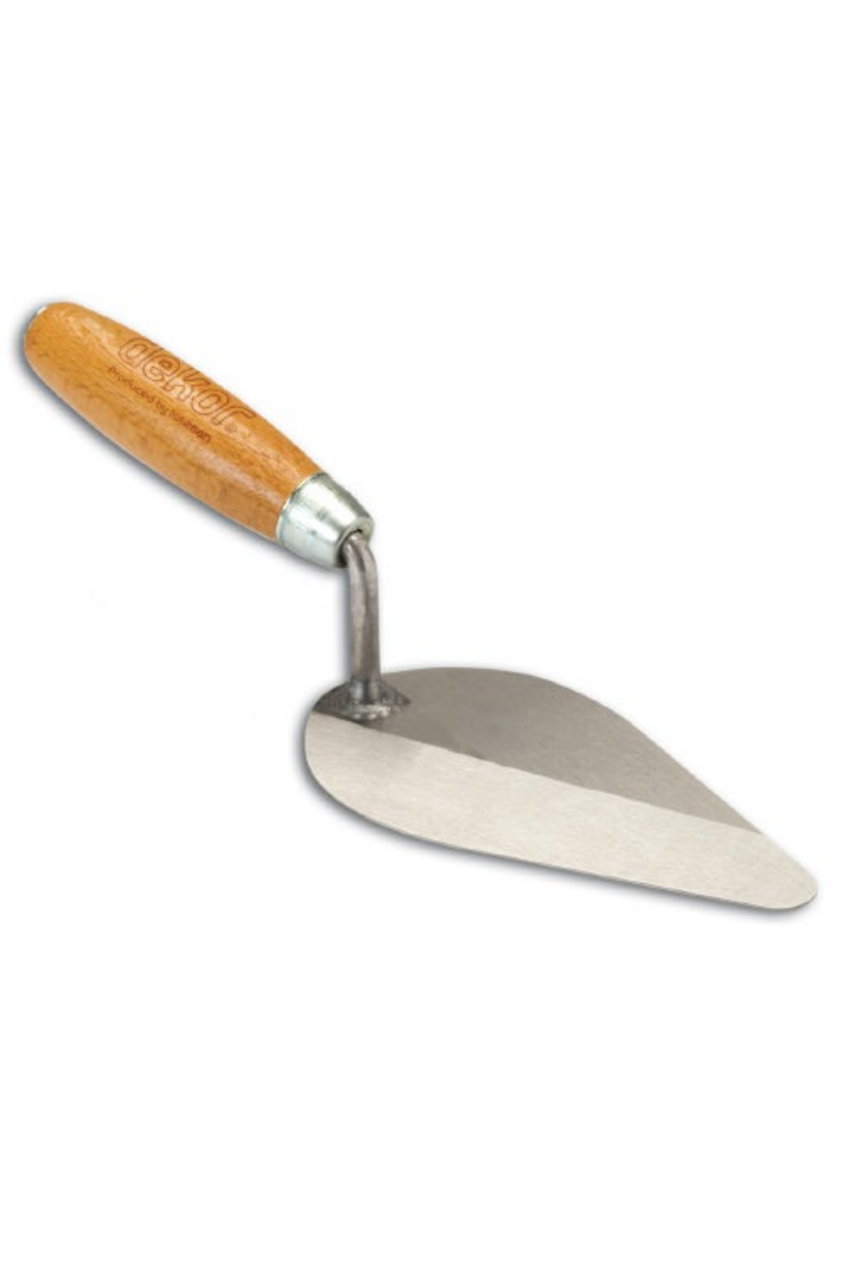 DEKOR AHŞAP SAPLI MACU DİL MALASI (16 CM & YAY ÇELİĞİ)