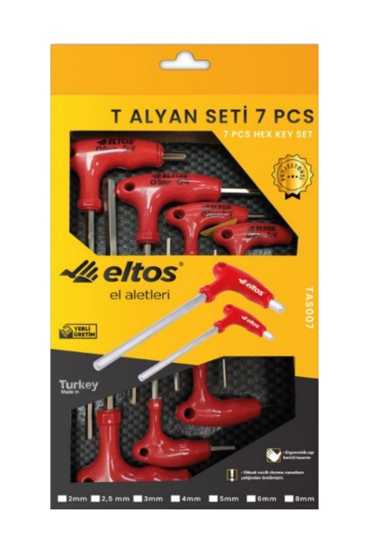 ELTOS T ALYAN SETİ 7 PCS.