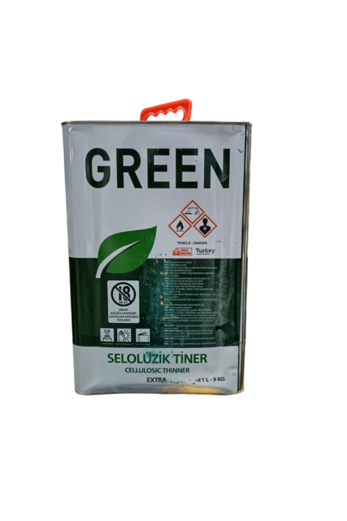 GREEN SLÜLOZİK TİNER (11 LT)