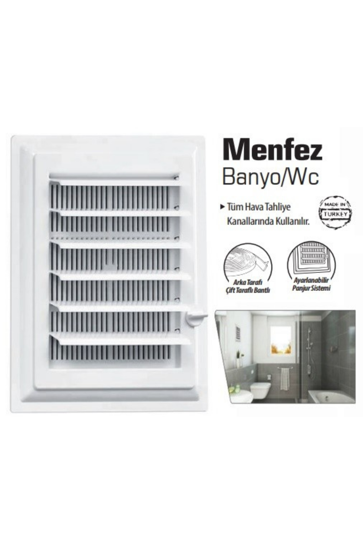 HAVALANDIRMA MENFEZİ 45*55