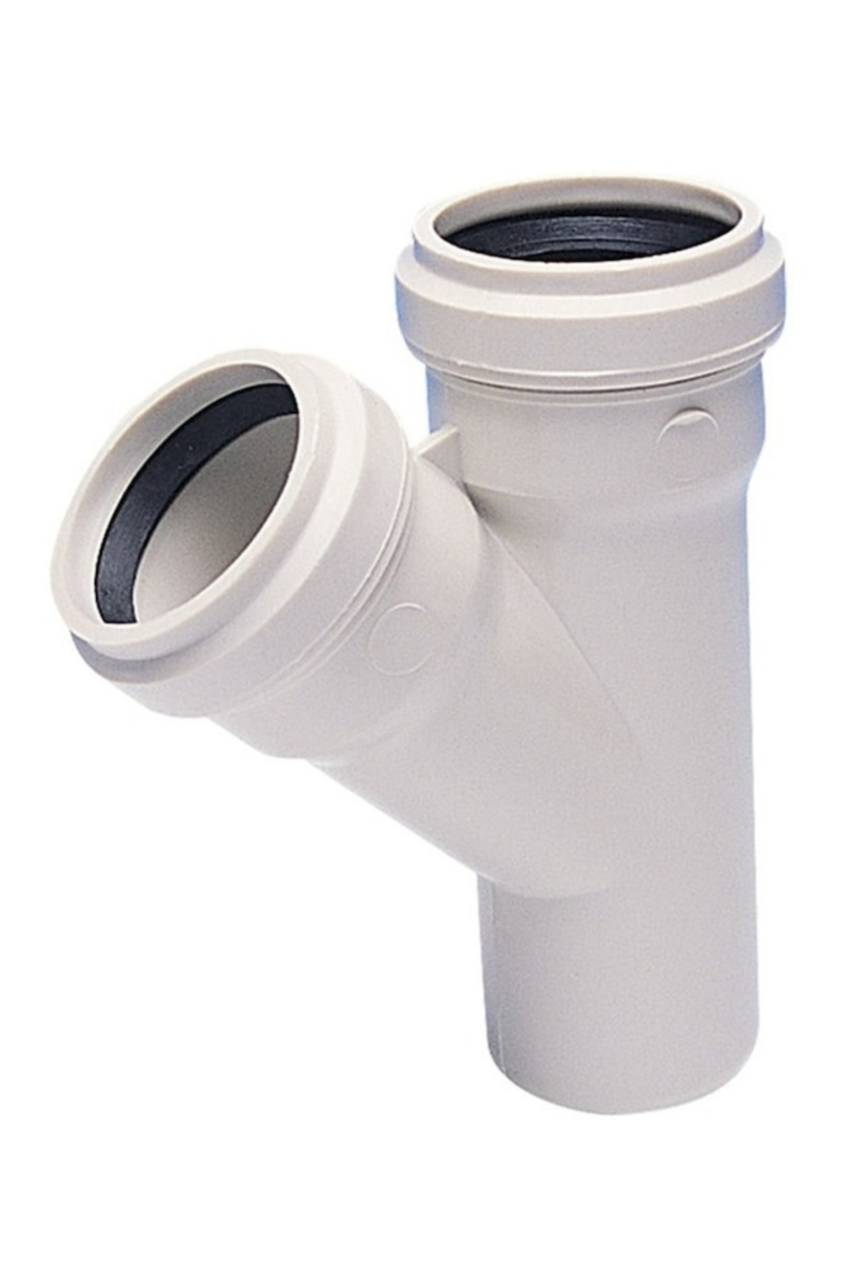 KALDE 75X50 3,2 PVC-U TEK ÇATAL 45°