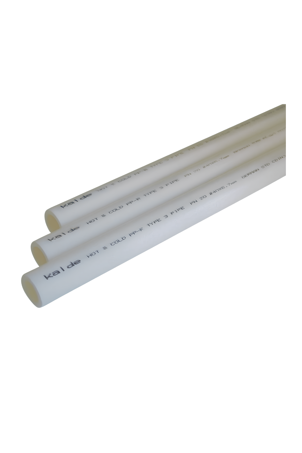 KALDE 25 MM PP FİBERLİ BORU Q25/PN 20 BEYAZ BOY/4M