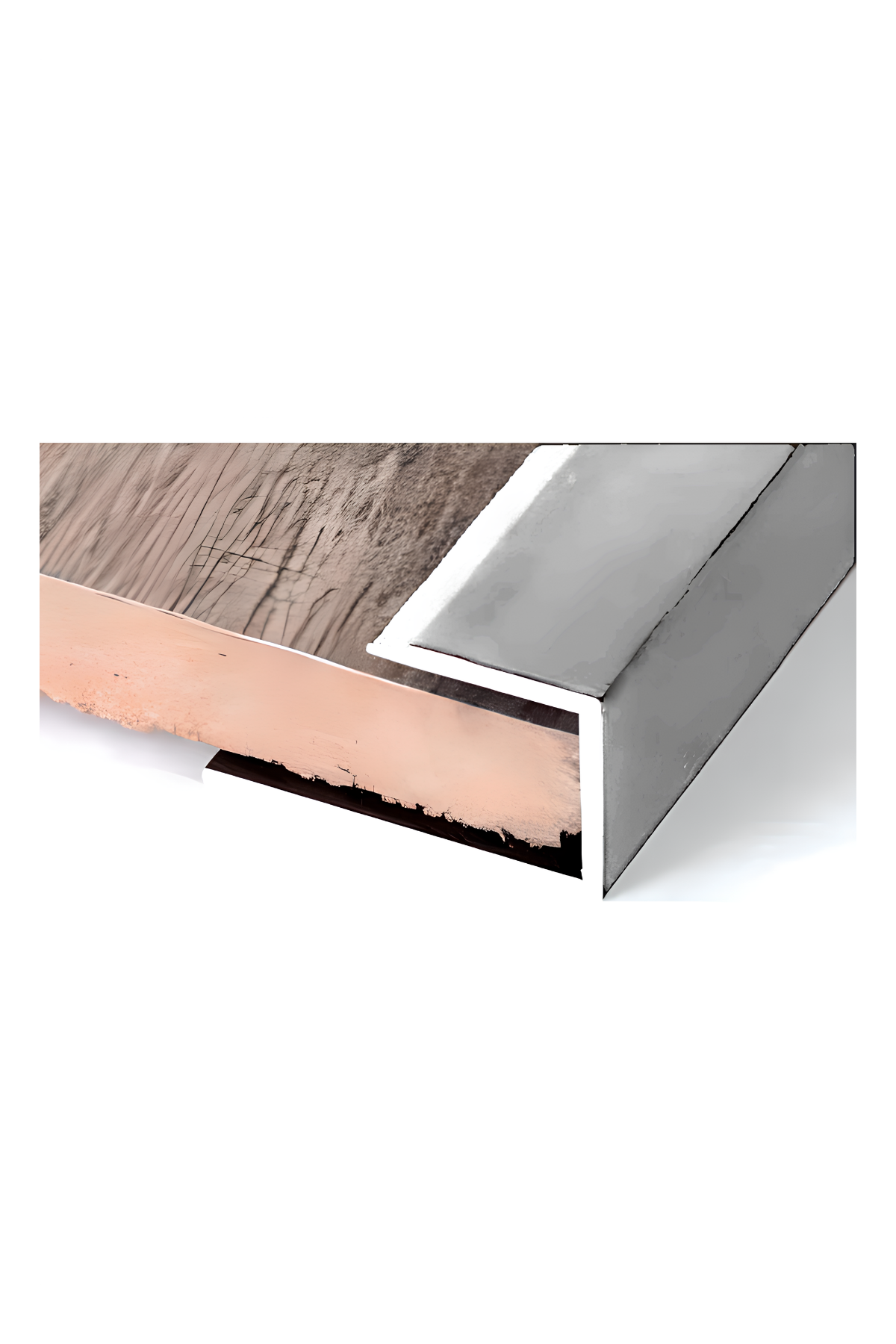 KOD FARKI U PROFİLİ 10 MM GRİ