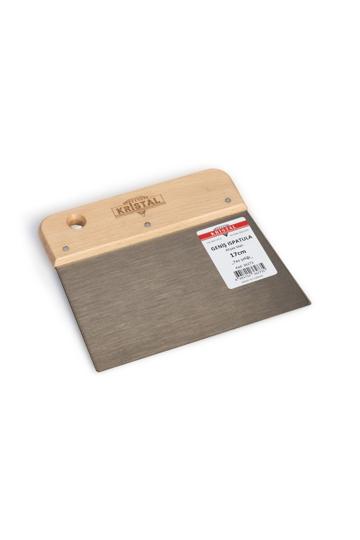 KRİSTAL YAY ÇELİĞİ GENİŞ ISPATULA (17 CM)