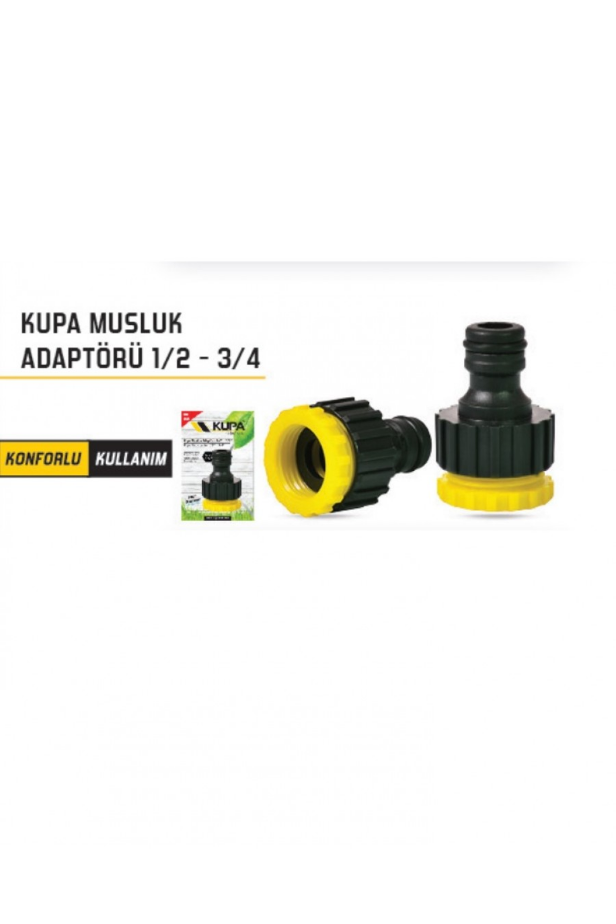 KUPA MUSLUK ADAPTÖRÜ 1/2-3/4