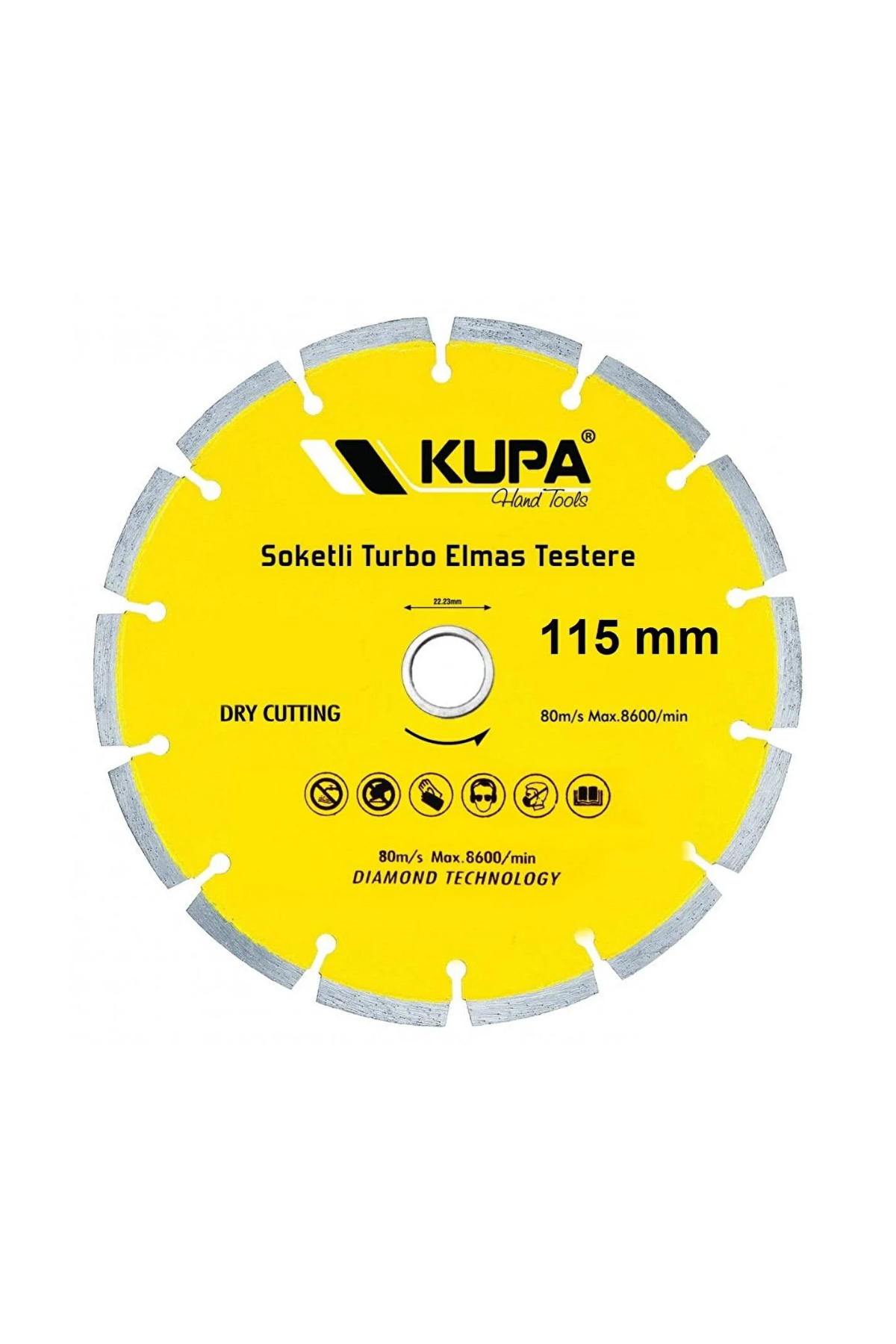 KUPA SOKETLİ GRANİT KESME 115 MM