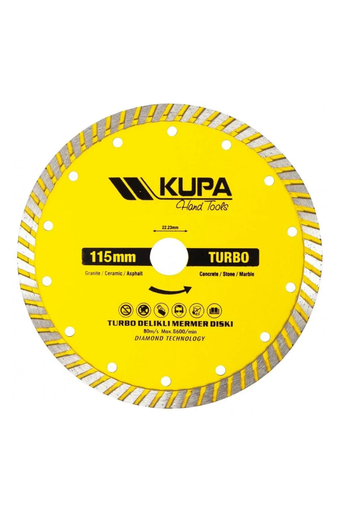 KUPA TURBO KESİCİ 115 MM