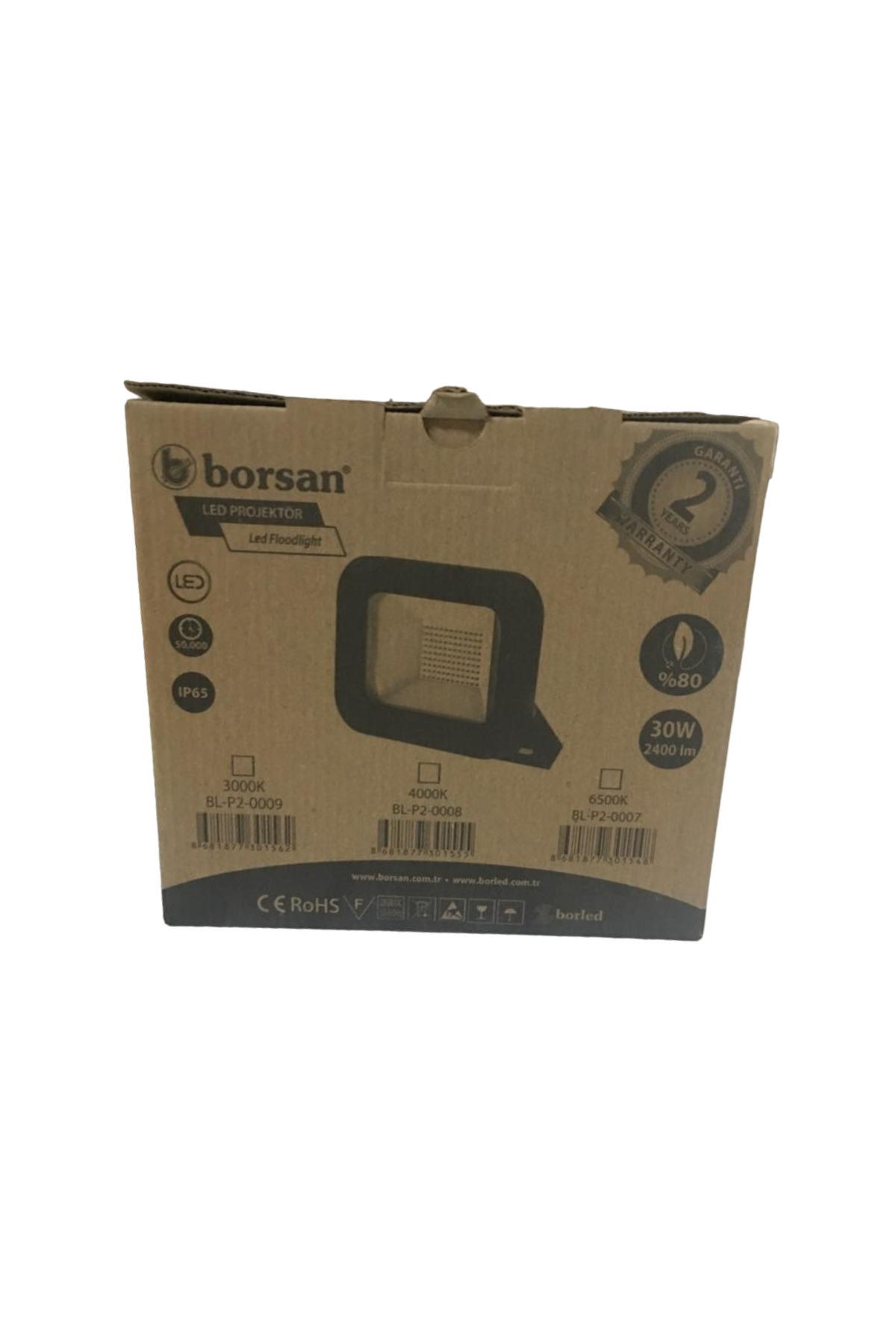LED ECO PROJEKTÖR 30W (6500K) (BORS