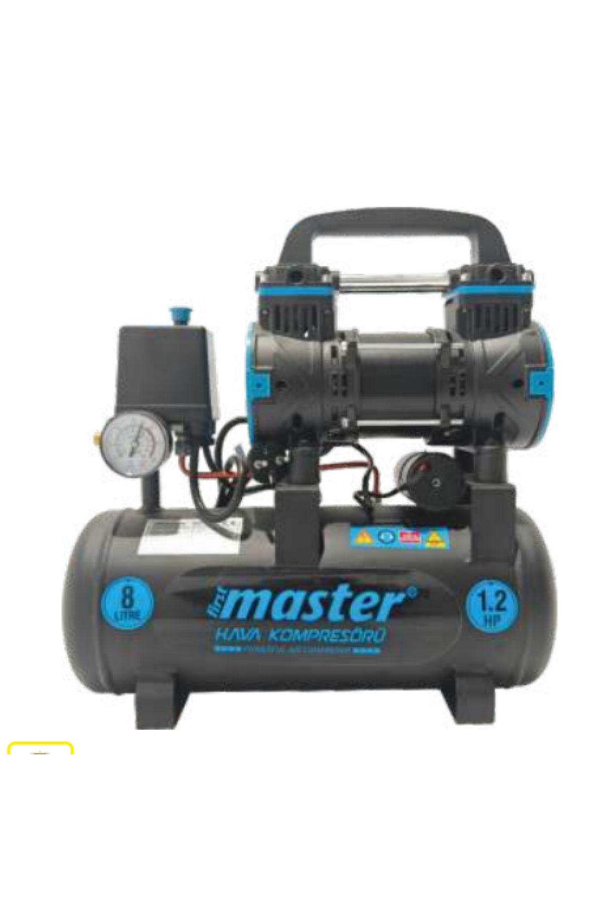 MASTER 8 LİTRE SESSİZ KOMPRESÖR 8 BAR