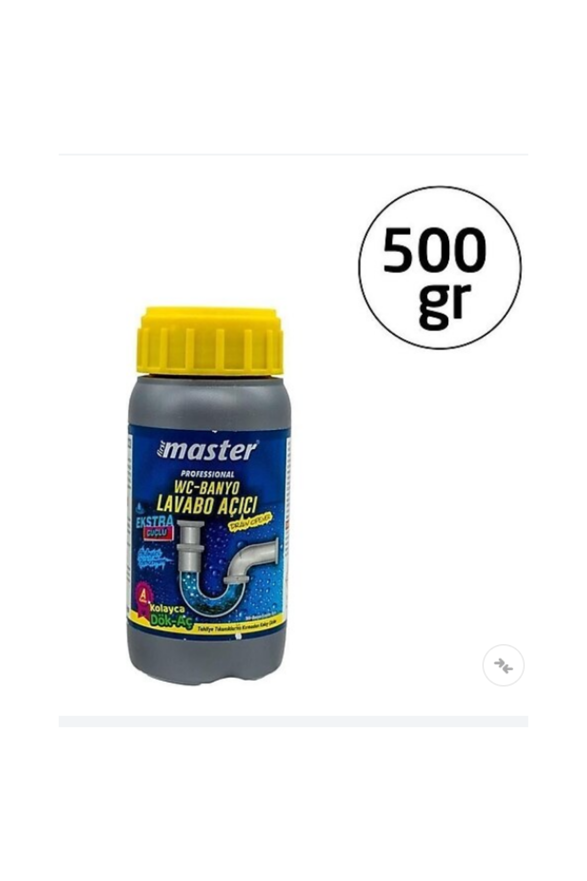 MASTER LAVABO-WC BANYO AÇICI 500 GR