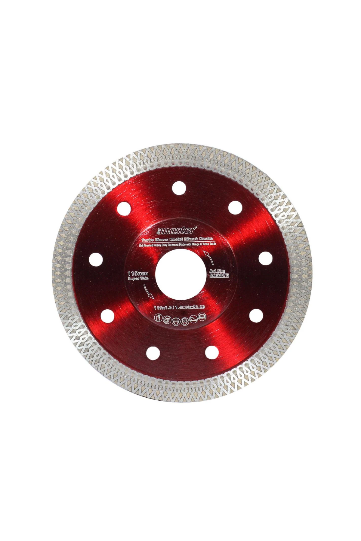 MASTER ULTRA İNCE ZİKZAK ELMAS KESİCİ (115 MM & 1 MM)