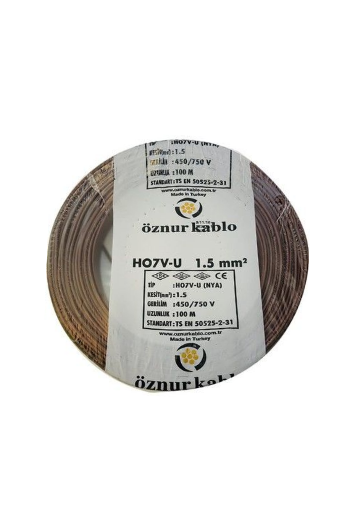 NYA KABLO 1.5 MM2 (KAHVE)