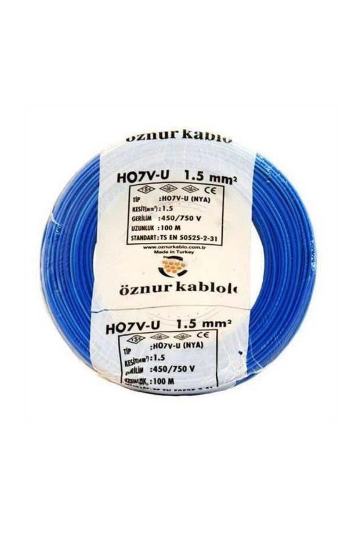 NYA KABLO 1.5 MM2 (MAVİ)