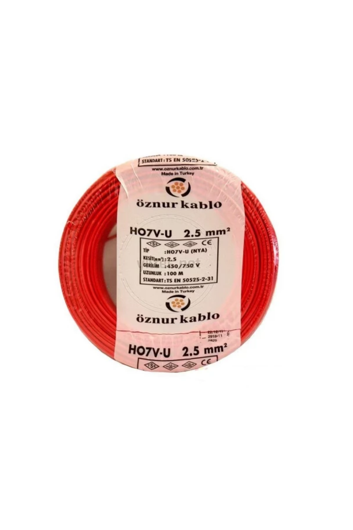 NYA KABLO 2.5 MM2 (KIRMIZI)