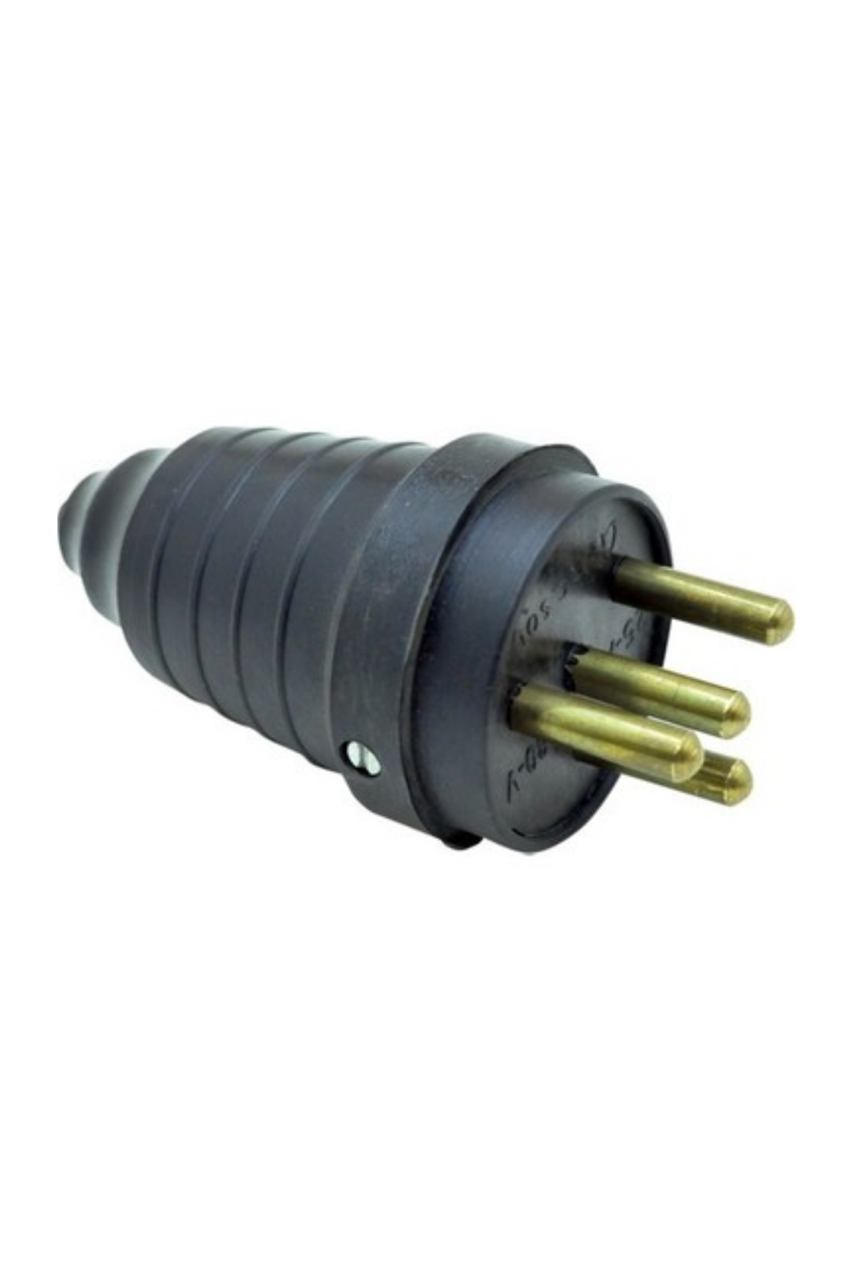 OREL3X25A KAUÇUK TRİFAZE ERKEK FİŞ