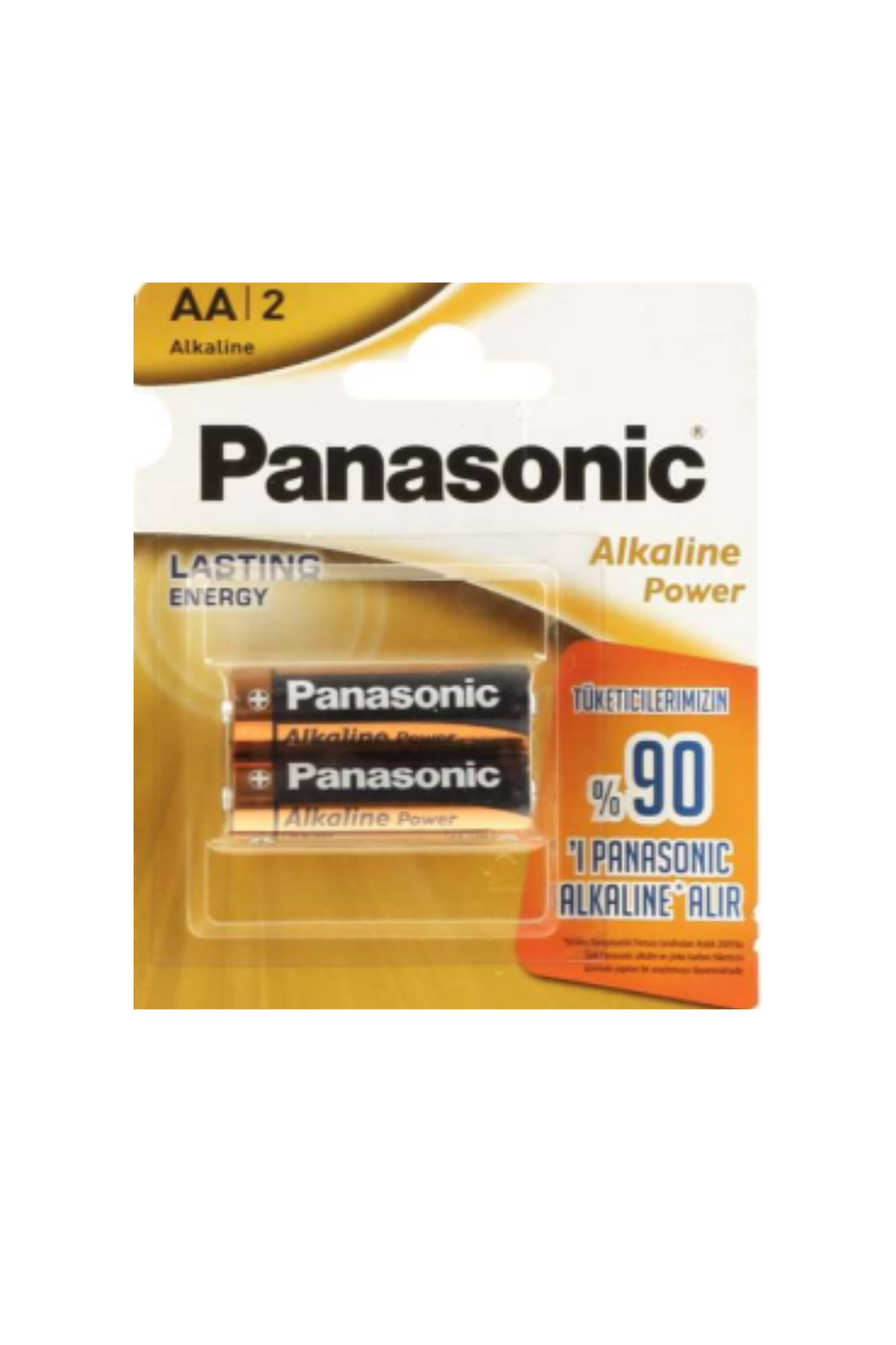 PANASONİC ALKALİNLİ İNCE PİL AAA/2 2 Lİ (LR03APB/12BP)