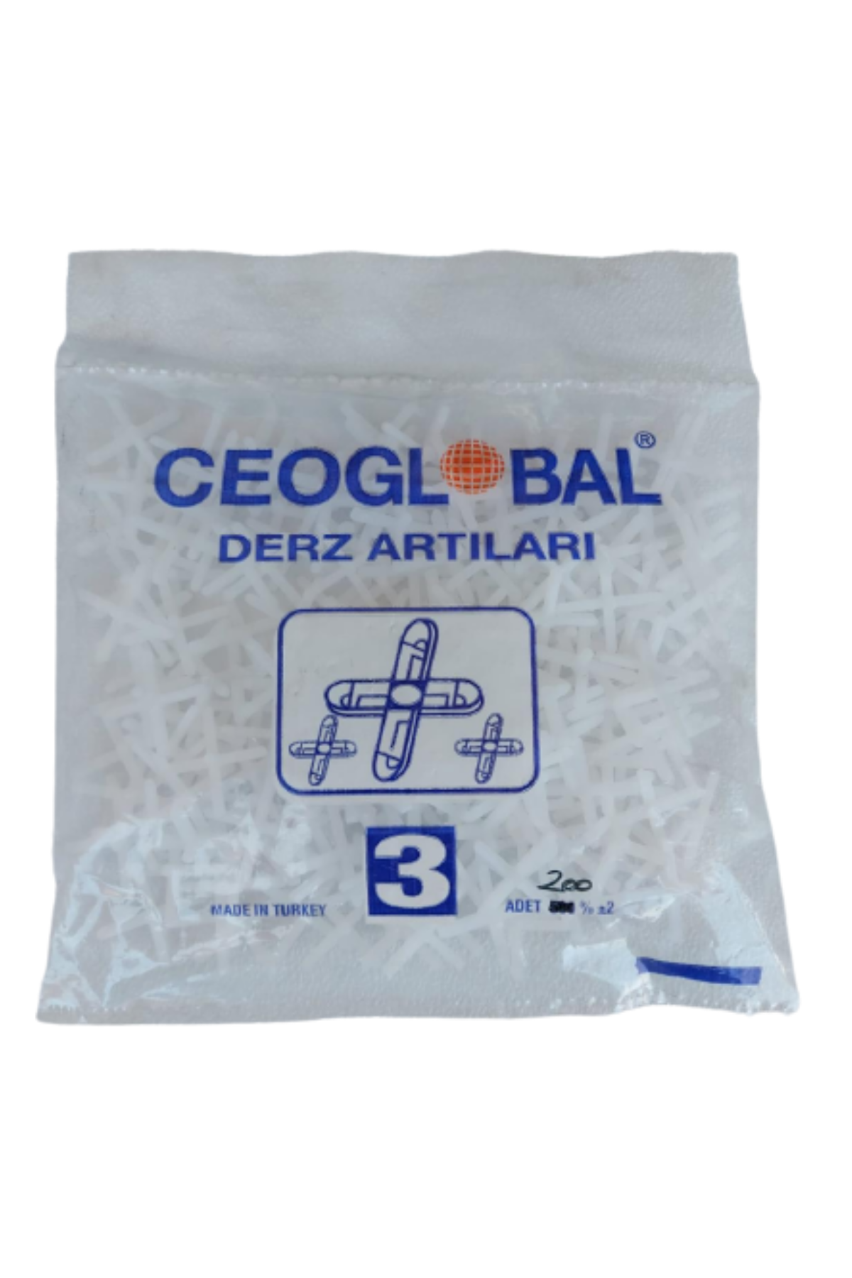 PLS 3 MM TUTMALI DERZ ARTISI 200 LÜ
