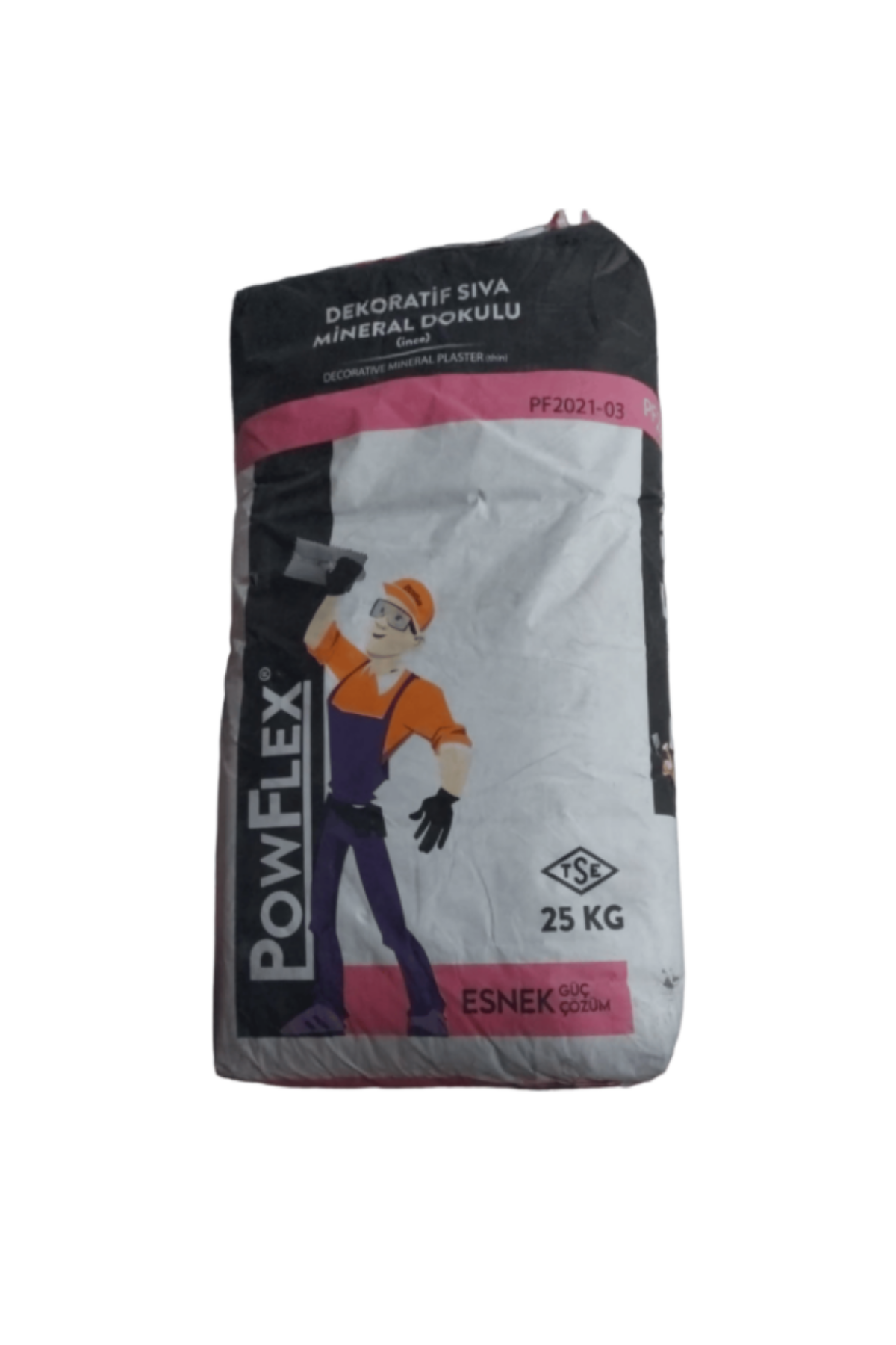 POWFLEX DEKORATİF MİNERAL SIVA 25 KG İNCE