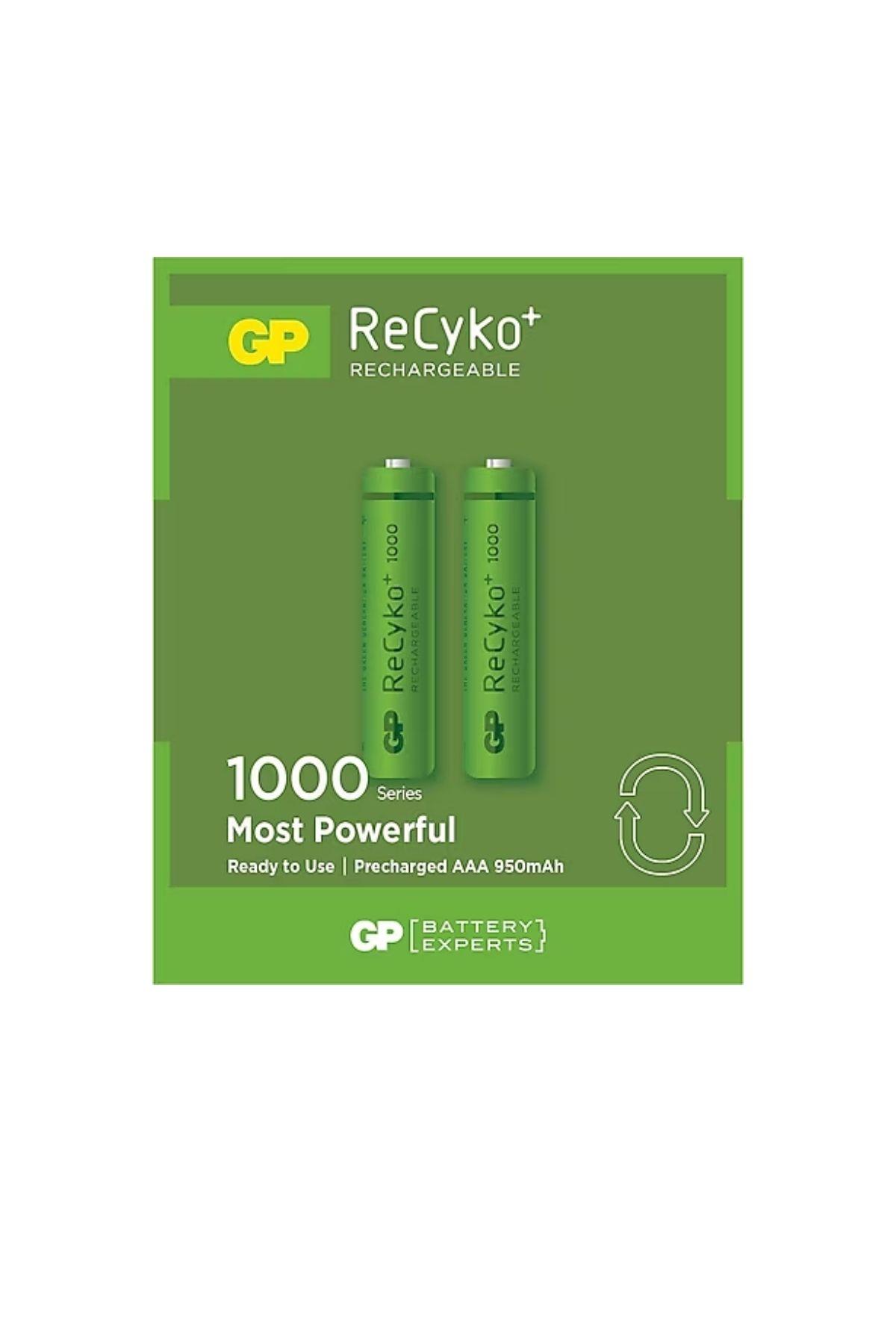 RECYKO ŞARJLI İNCE PİL 2 Lİ