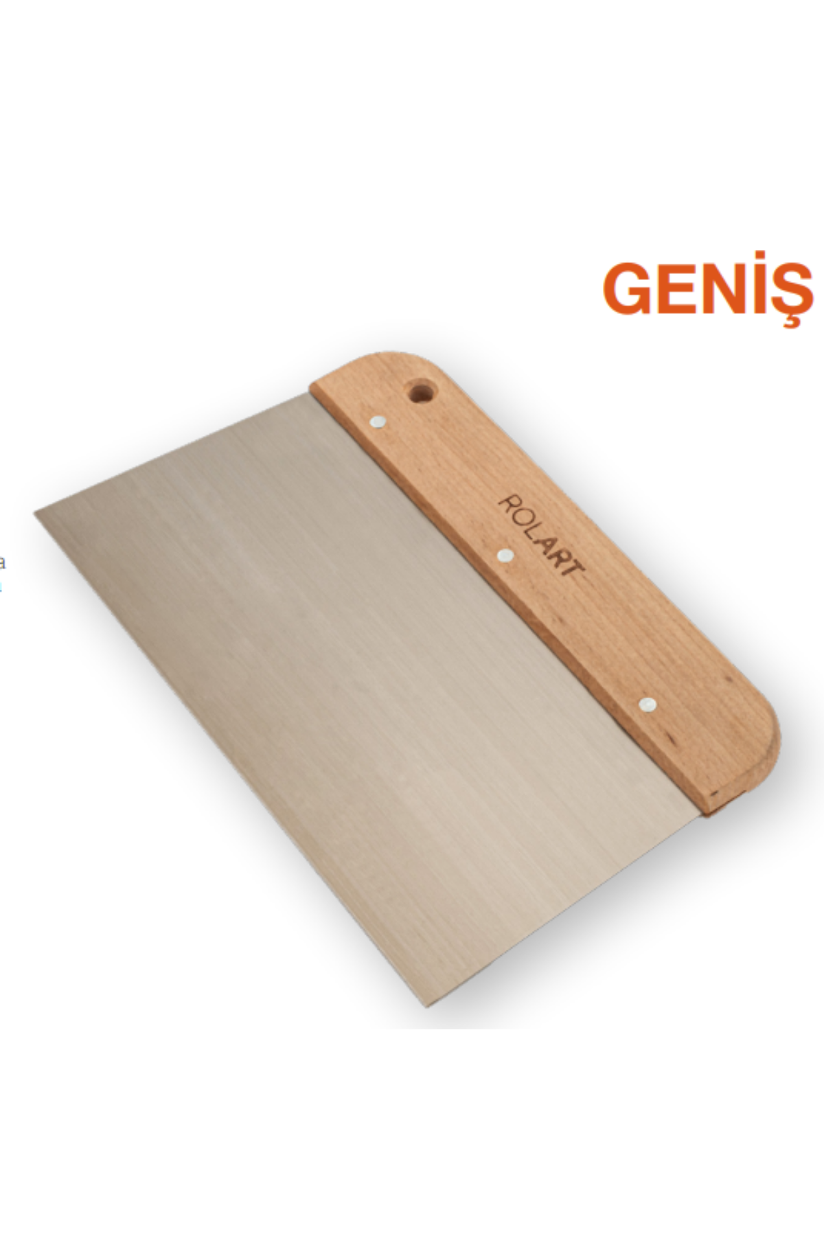 ROLART GENİŞ YAY ÇELİĞİ SPATULA (22 CM)
