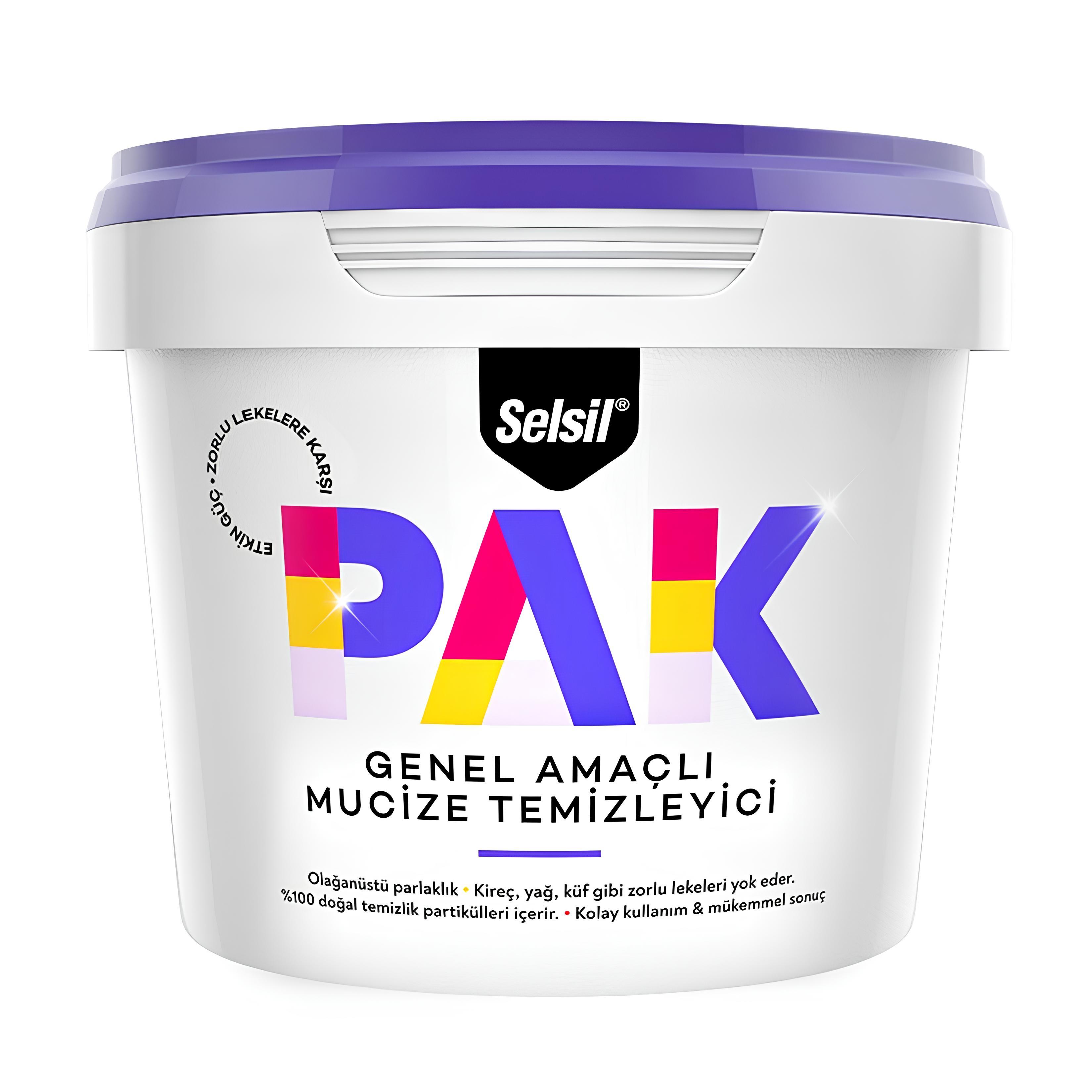 SELSİL PAK GENEL AMAÇLI MUCİZE TEMİZLİK 500 GR