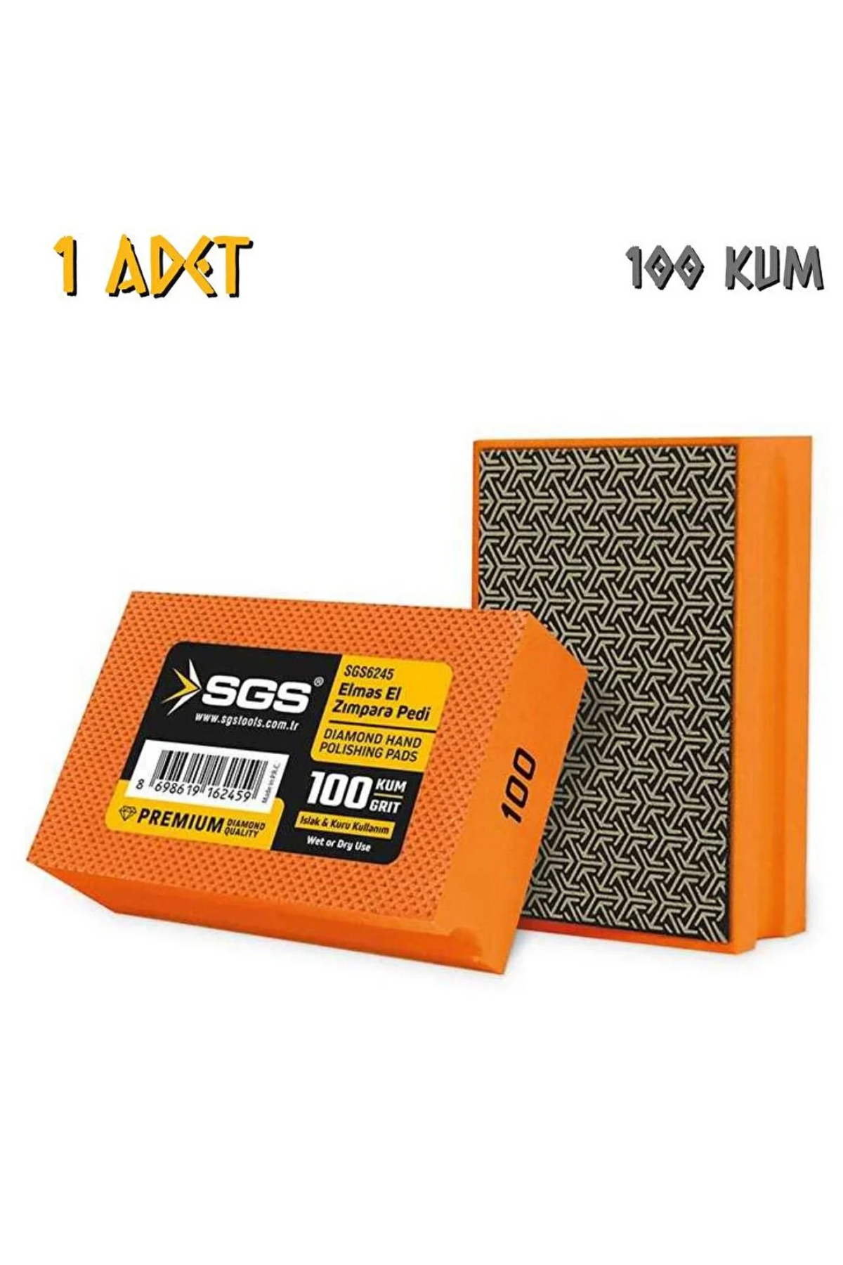 SGS ELMAS EL ZIMPARA PEDİ (100 KUM)