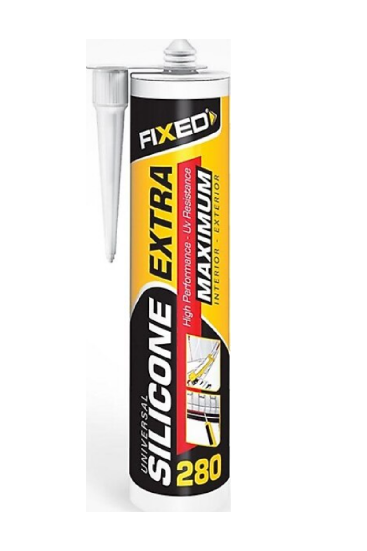 SGS FIXED GENEL AMAÇLI SİLİKON BEYAZ (280 GR)