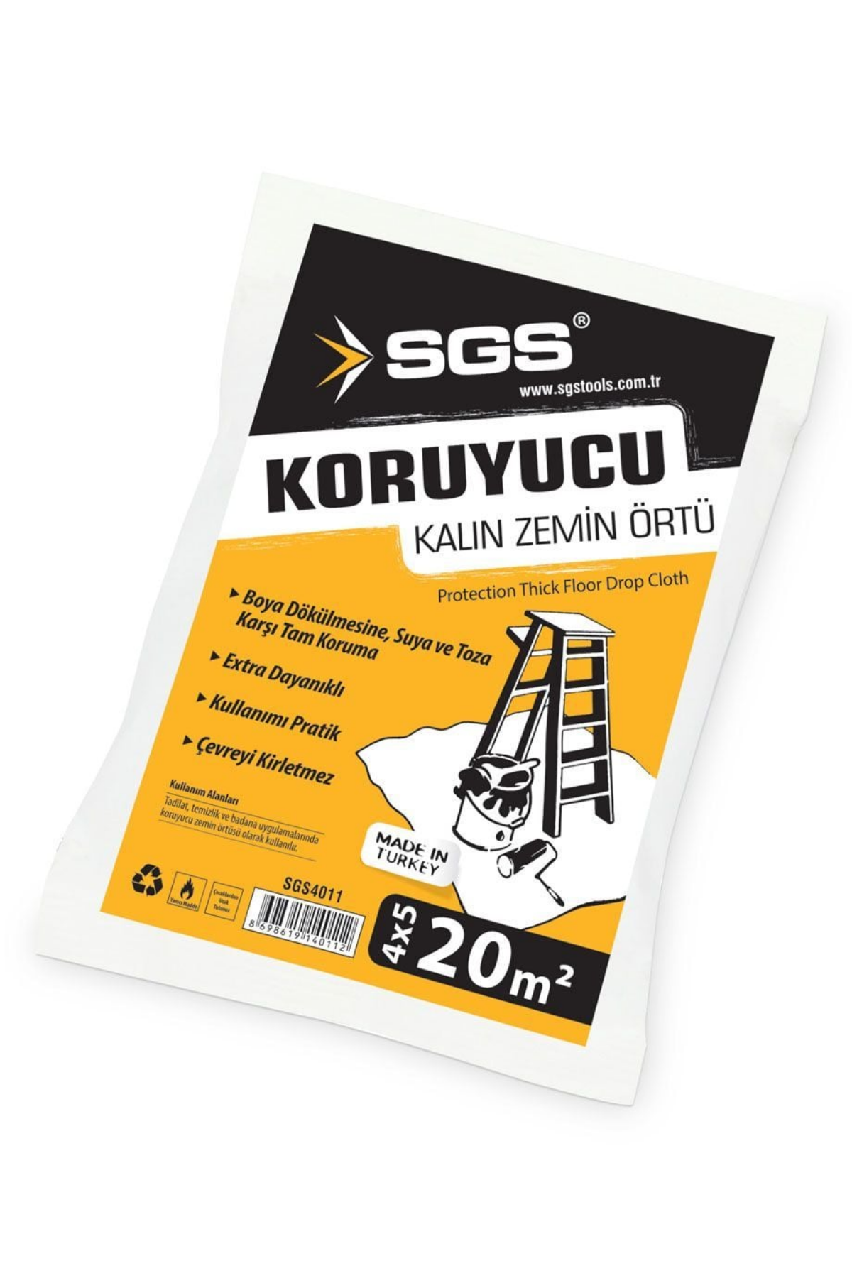SGS KORUYUCU KALIN ZEMİN  ÖRTÜ (20 M2)